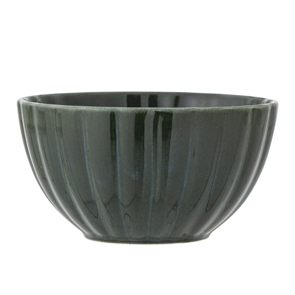 Latina Schale, Steingut, grün Ø 12xH6,5 cm
