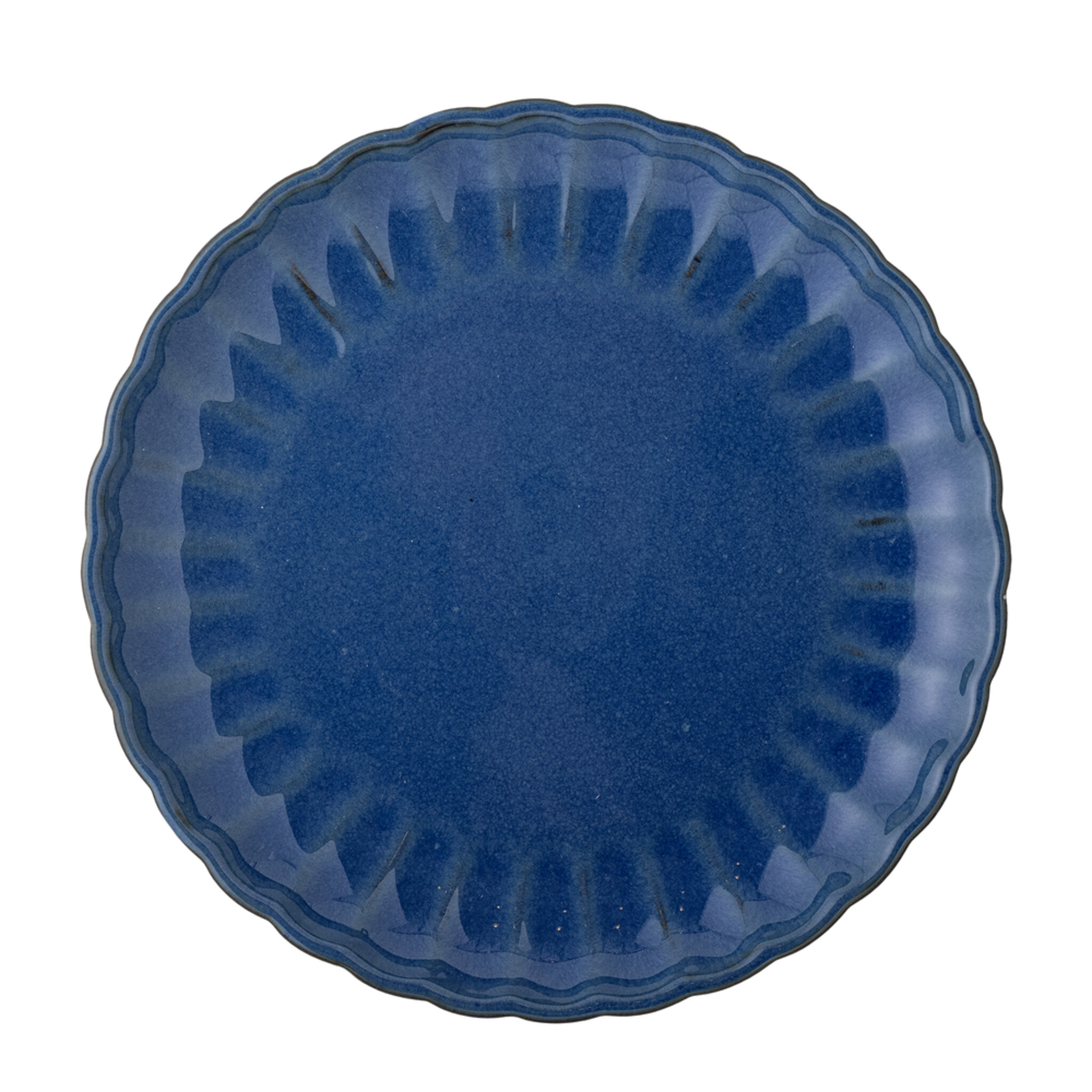 Latina Speiseteller, Steingut, blau 