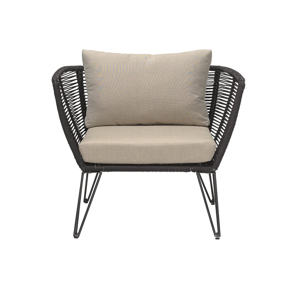 Lounge Stuhl Mundo, schwarz 