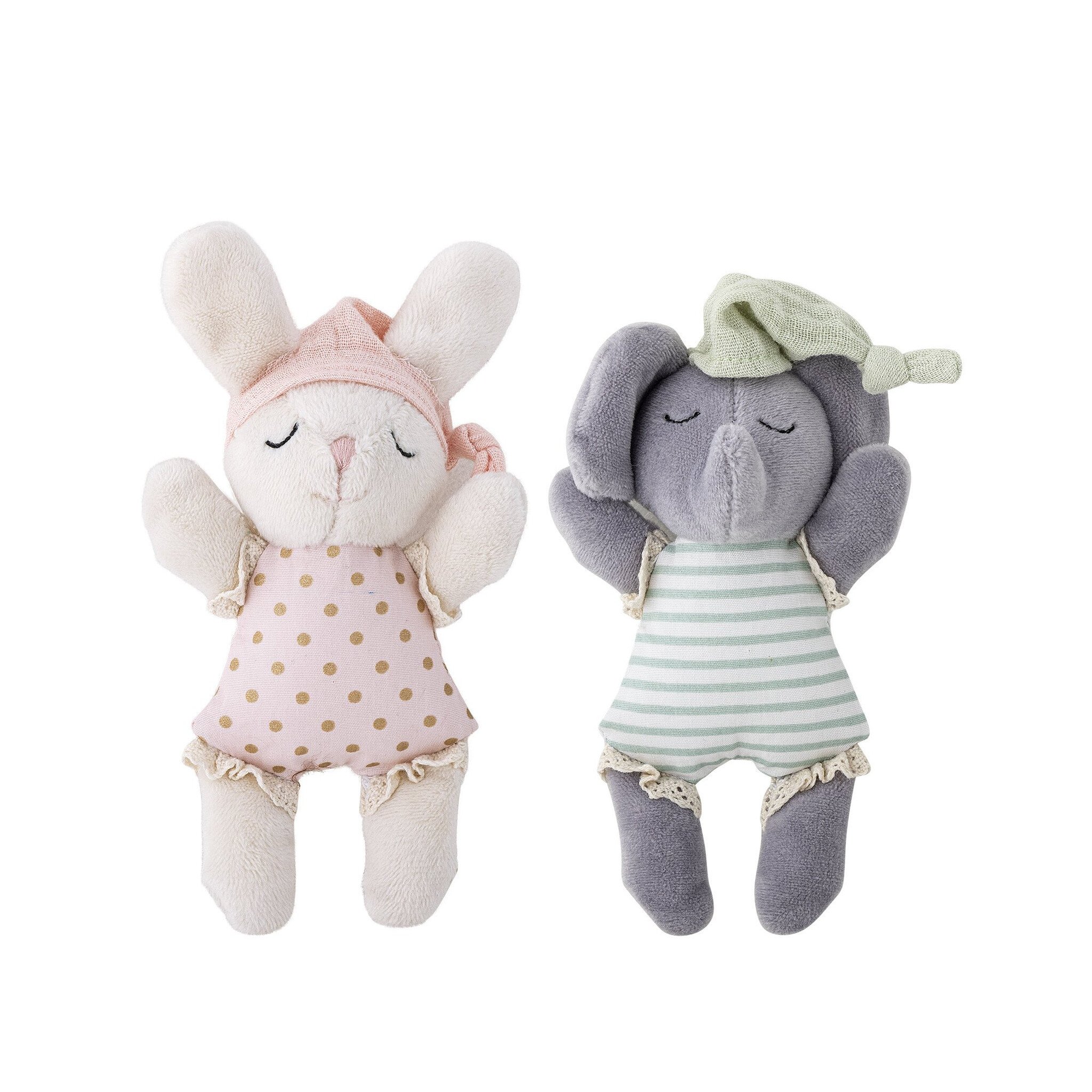Bloomingville Mini Stoffpuppen Elie im Schlafsack