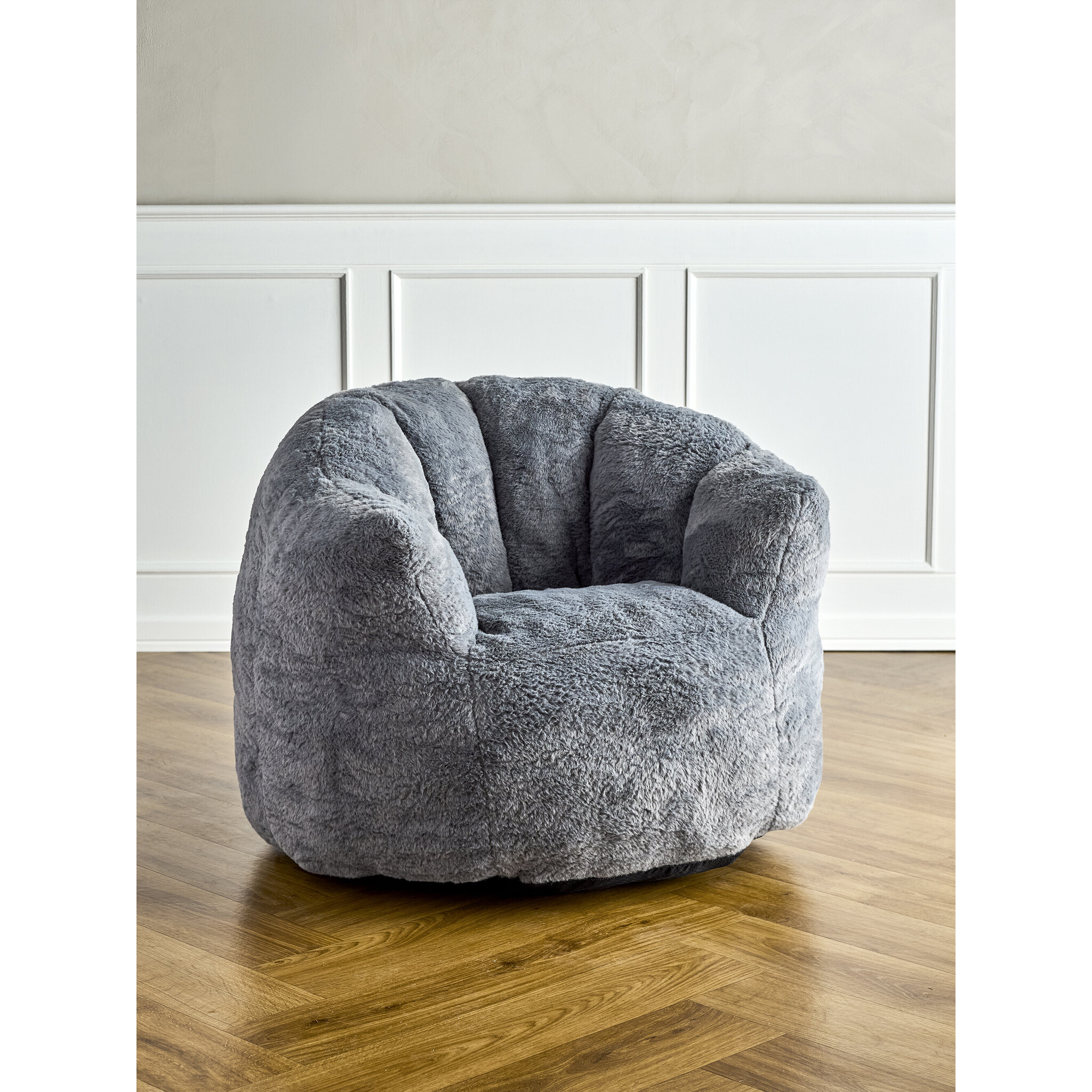 Kinder Sessel Kari, grau 
