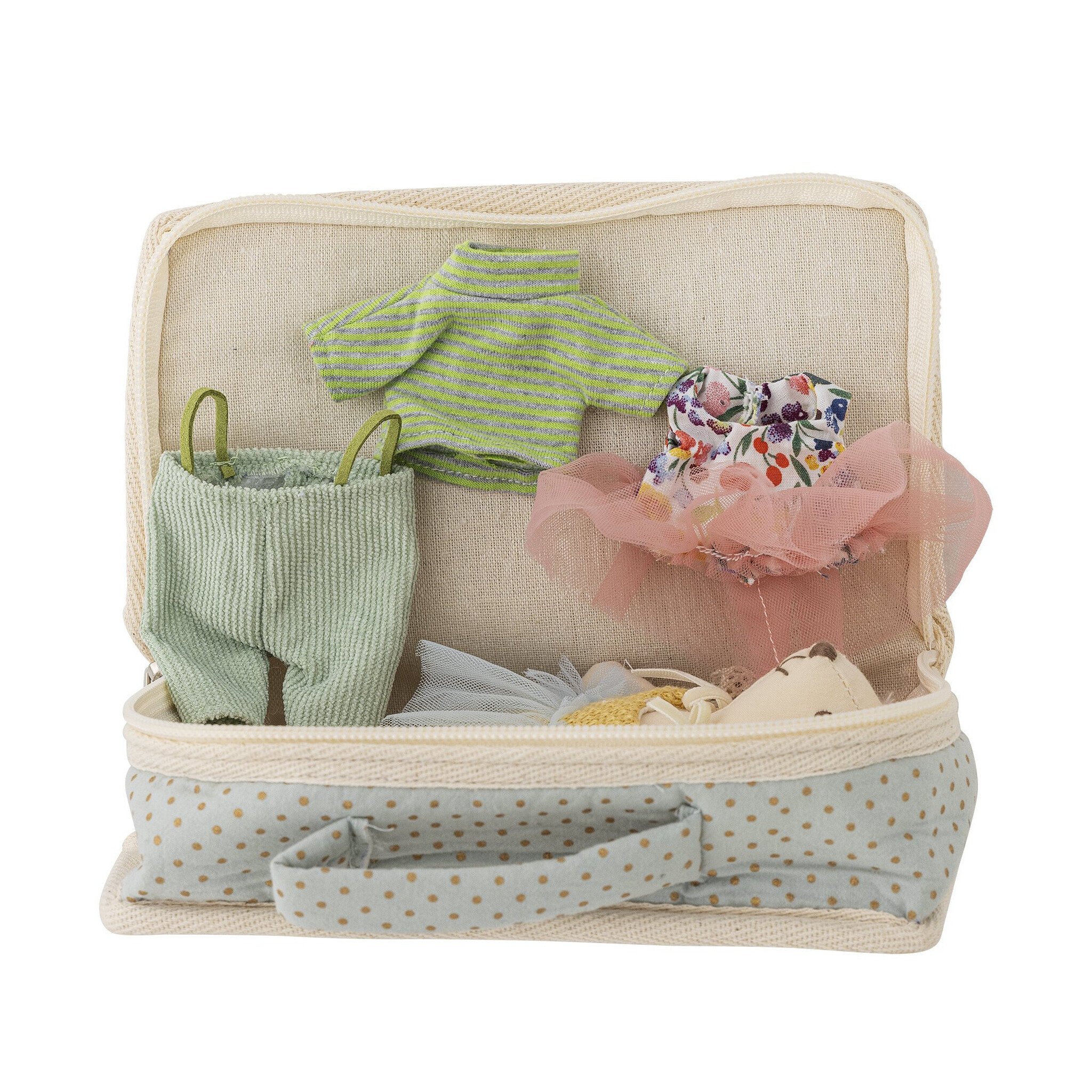 Bloomingville Mini Puppe Lara Bunt aus Baumwolle