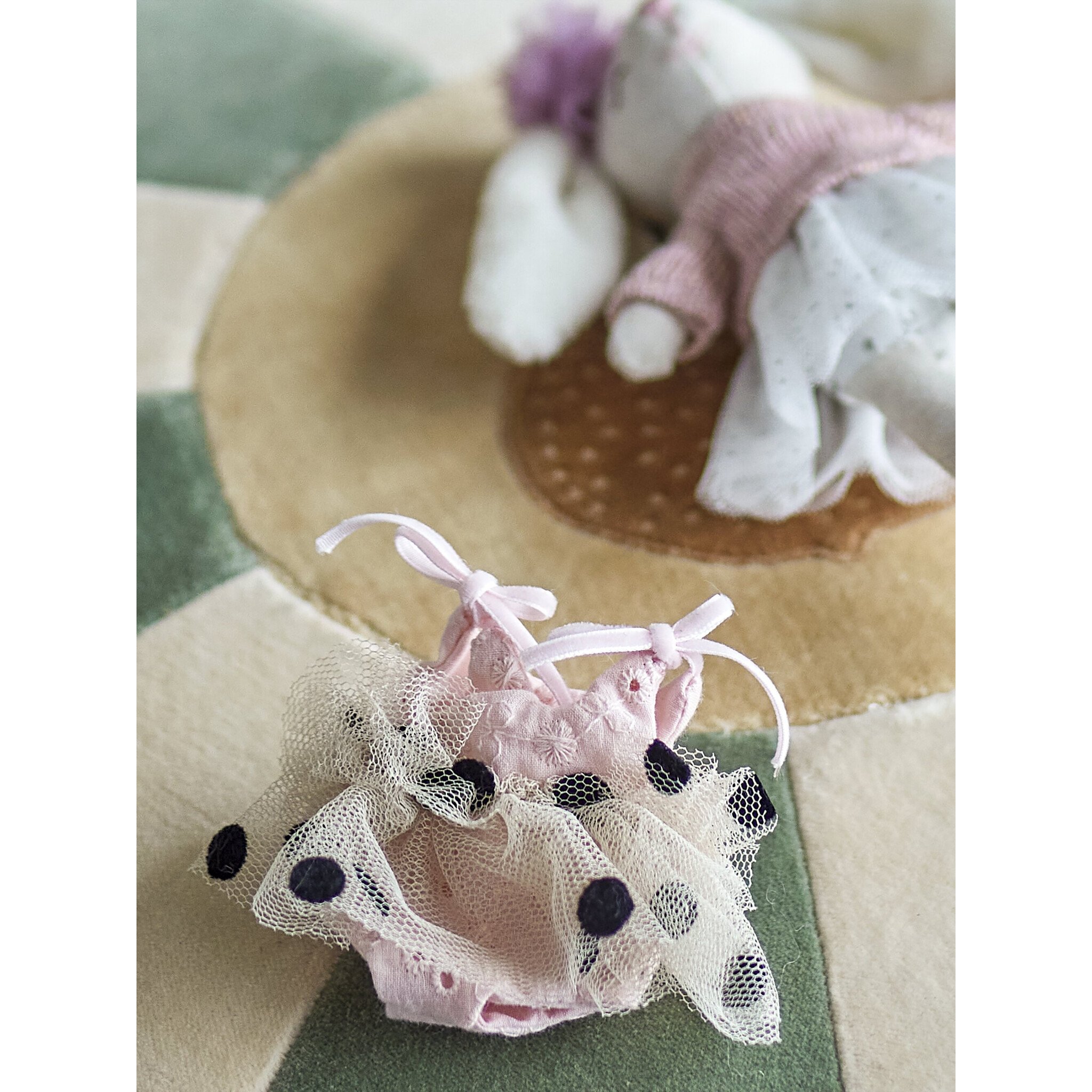 Mini Puppe Hase Milly mit Kleidung und Tasche