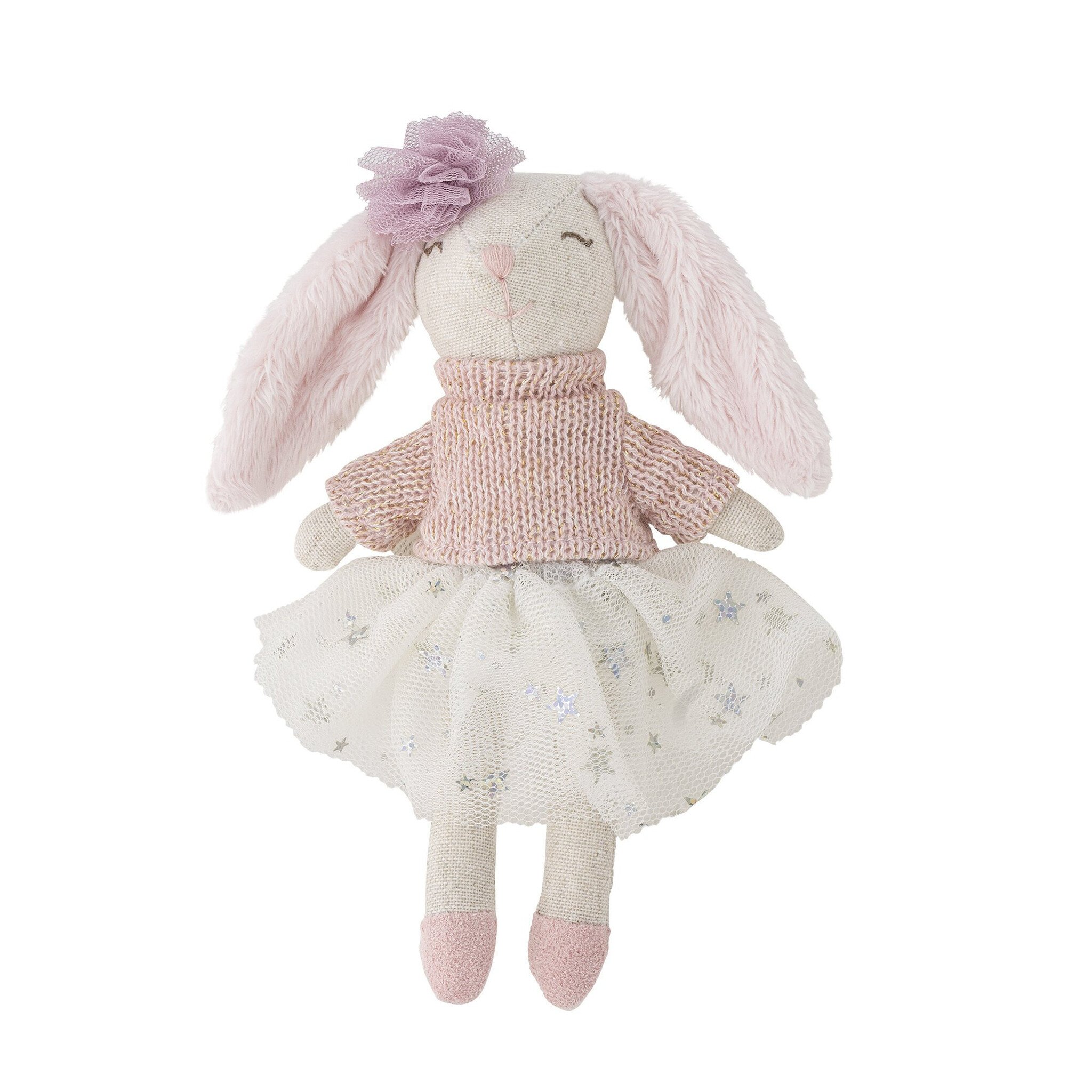 Mini Puppe Hase Milly mit Kleidung und Tasche