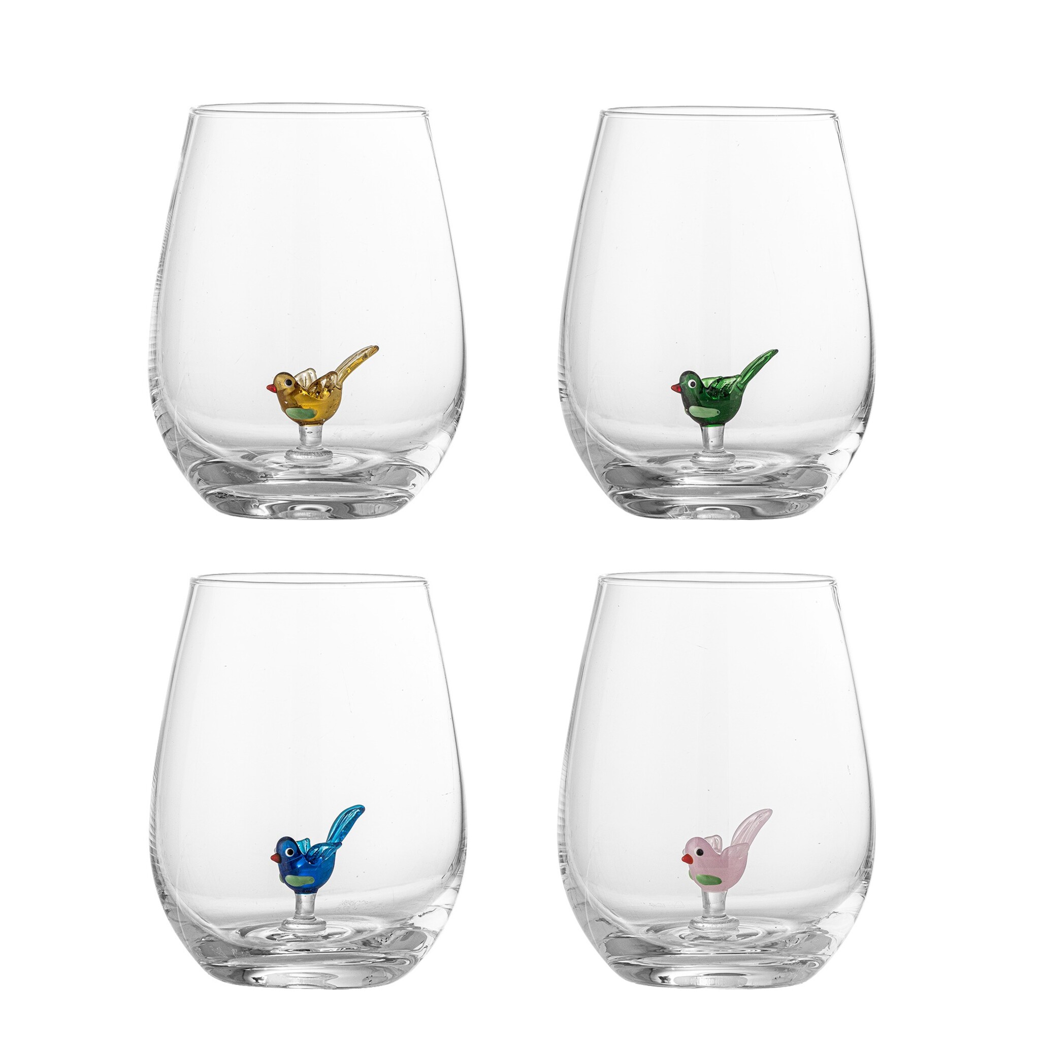 Misa Trinkglas, 4er Set, klar Ø 9xH12 cm