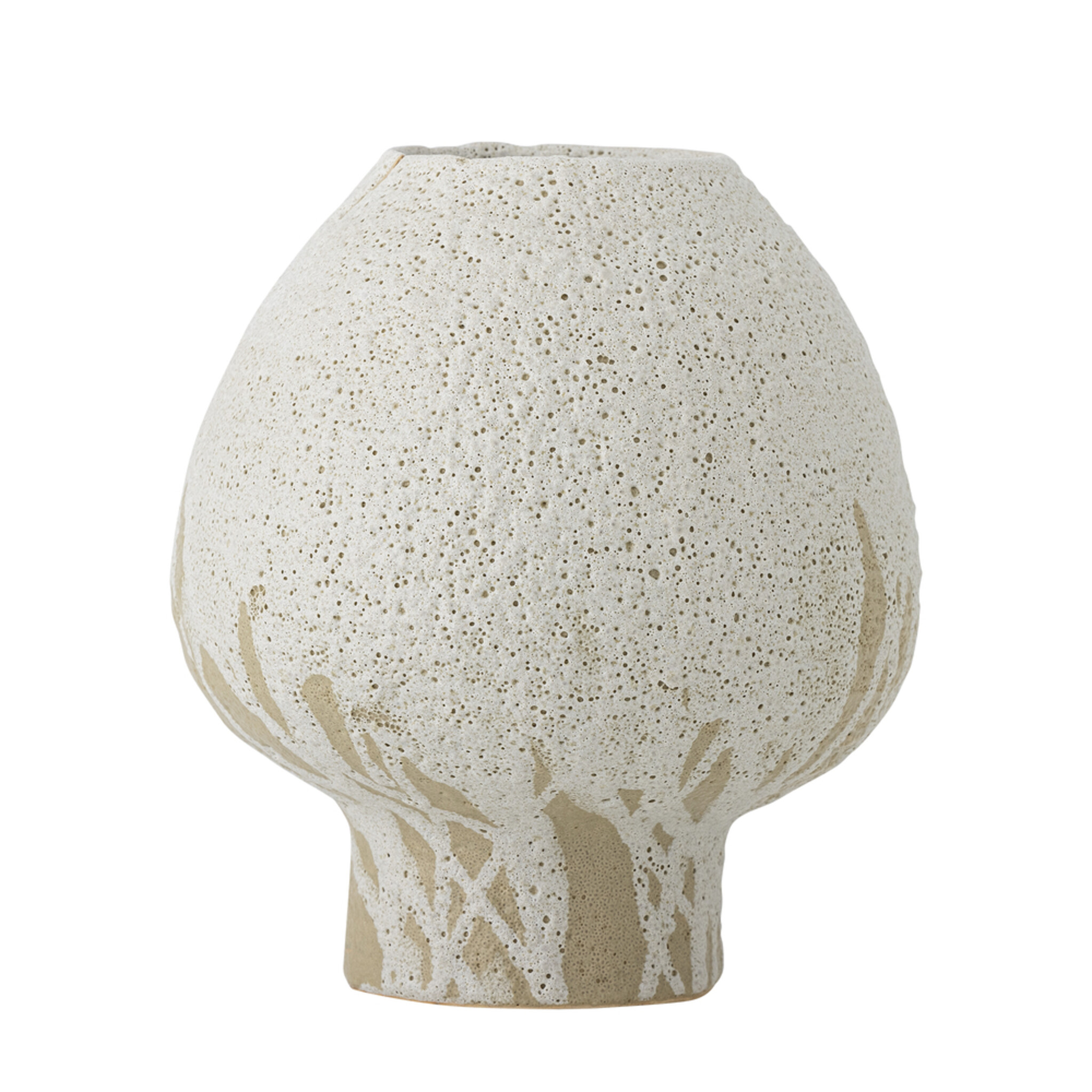 Morag Vase, Natur, Steingut, natur 