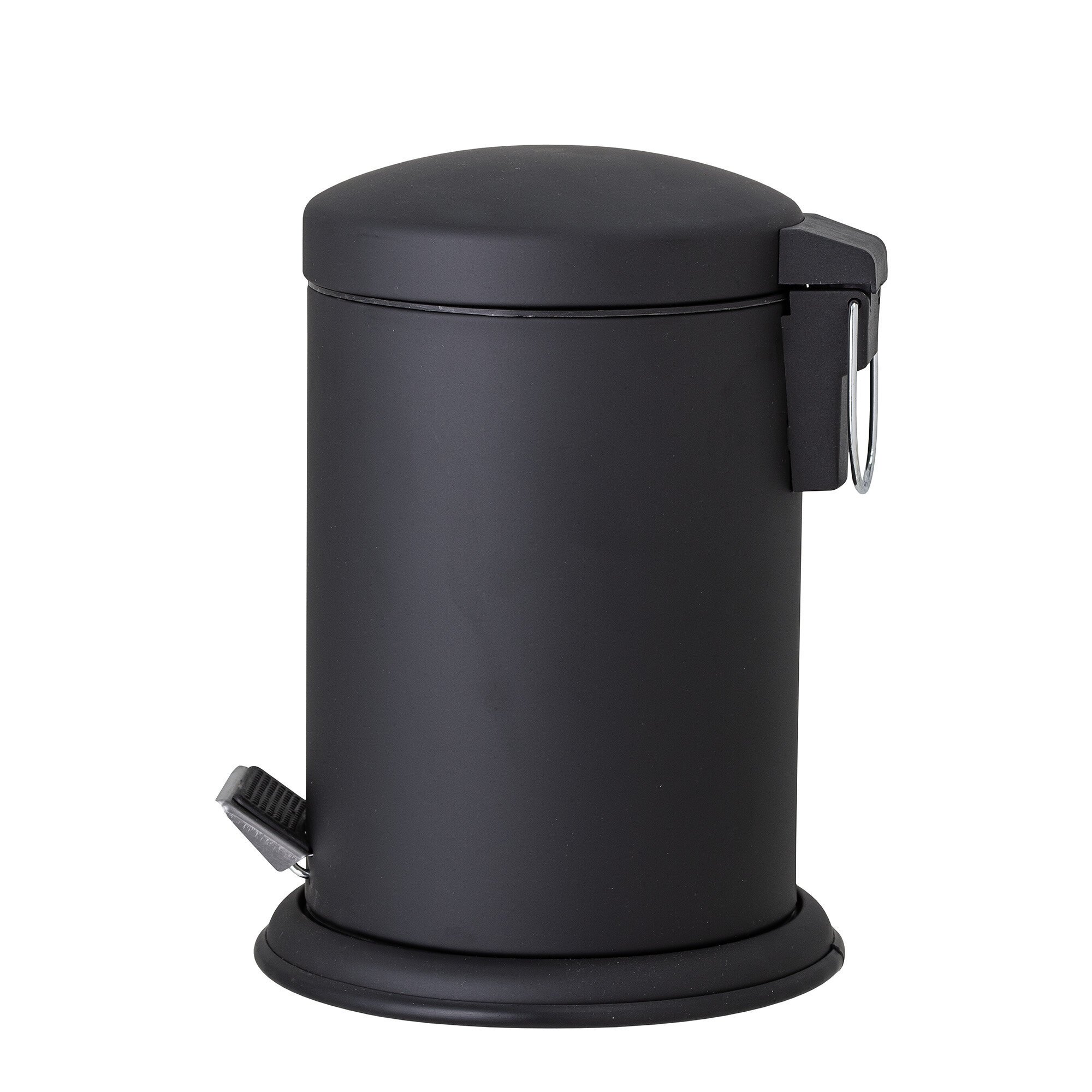 Mülleimer Loupi aus Edelstahl, schwarz 