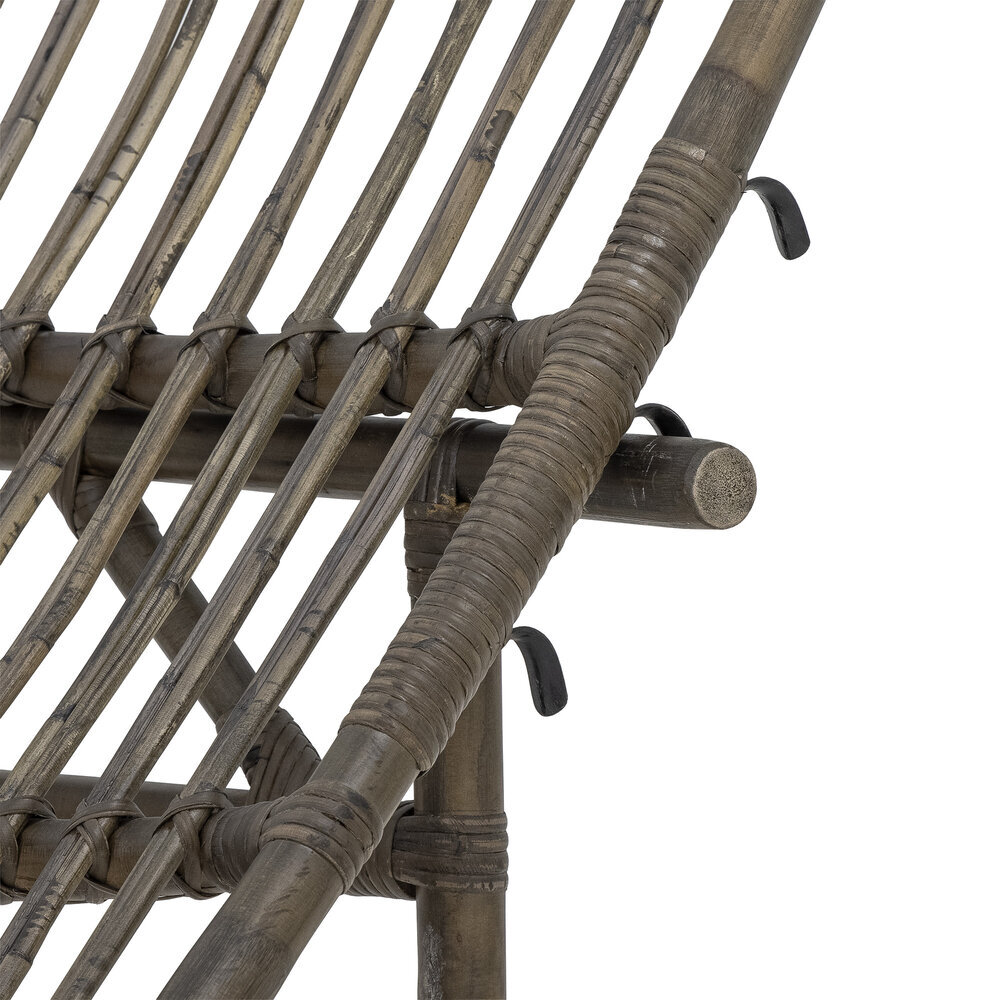 Rattan Liegestuhl Dione, braun 