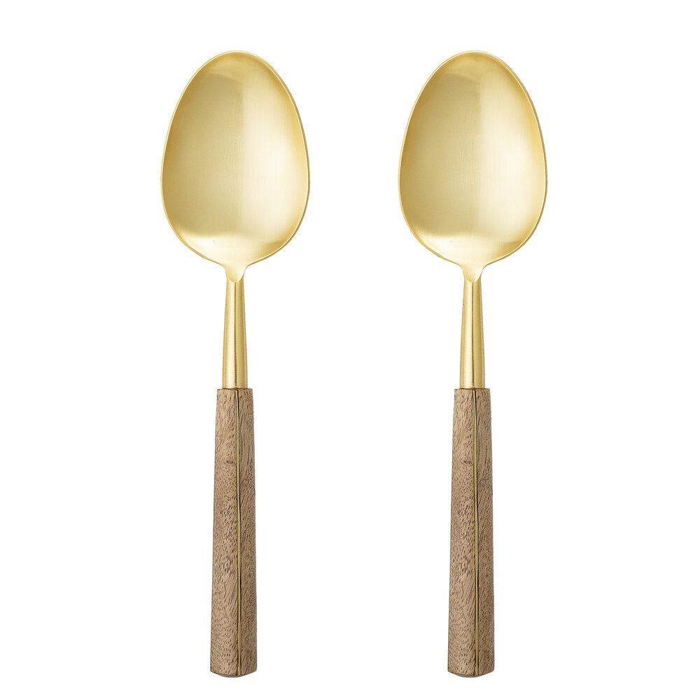 Salatbesteck Gold | Bloomingville