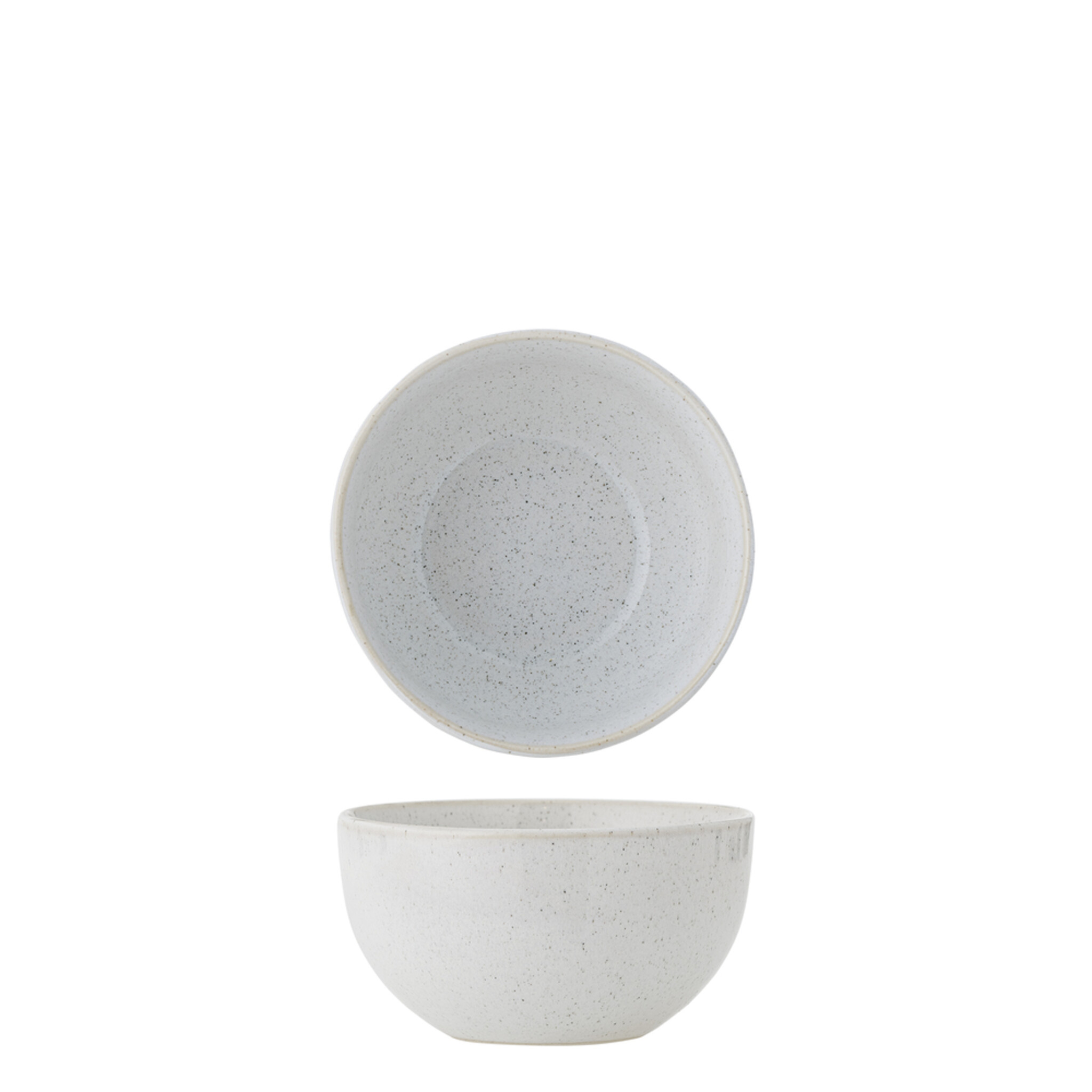Schale aus Steingut Addison, weiss Ø 13xH7 cm, 475 ml