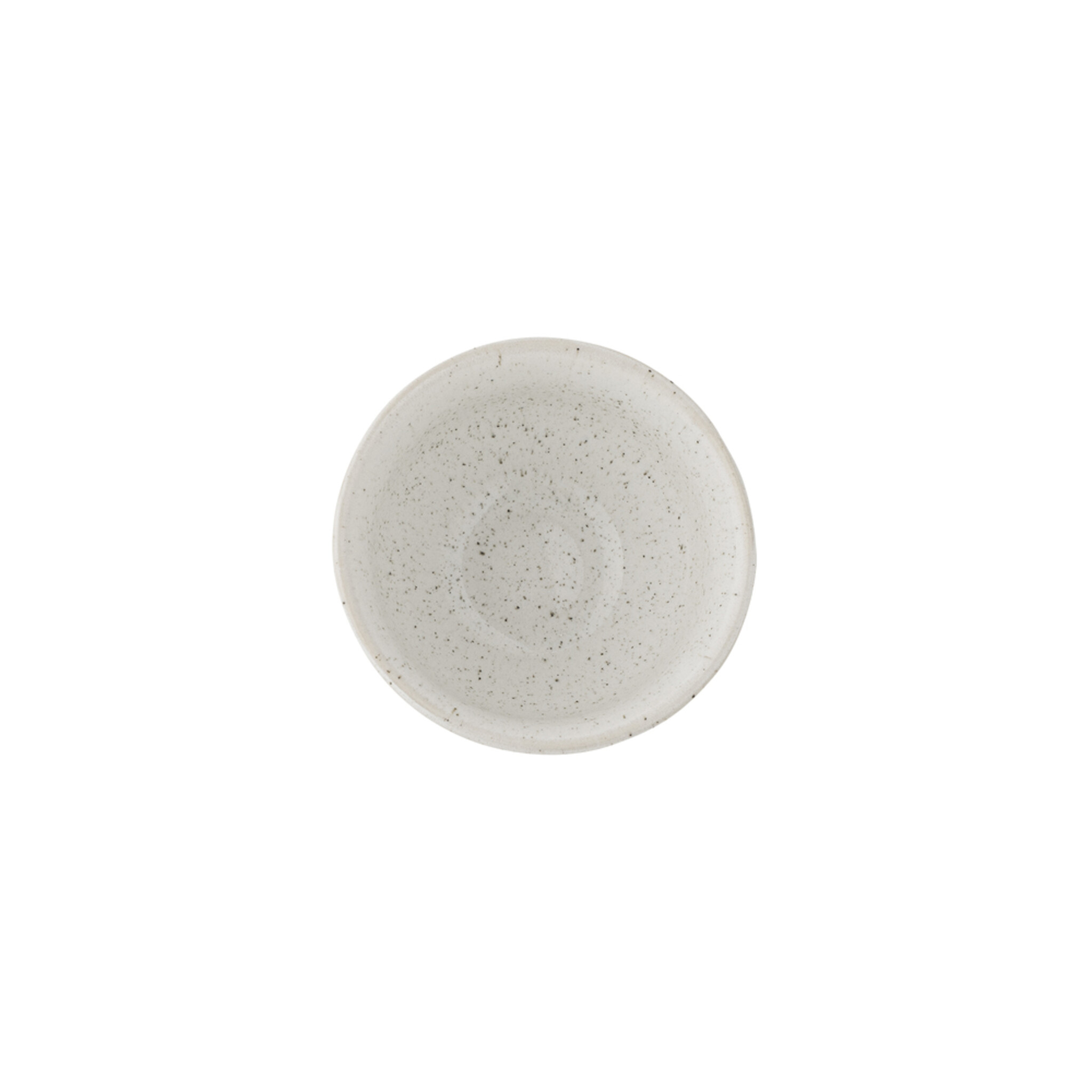 Schale aus Steingut Addison mit Rand, weiss Ø 8xH4,5 cm