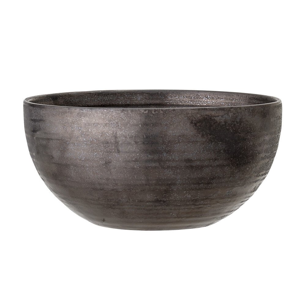 Schüssel aus Steingut Thea, bronze 