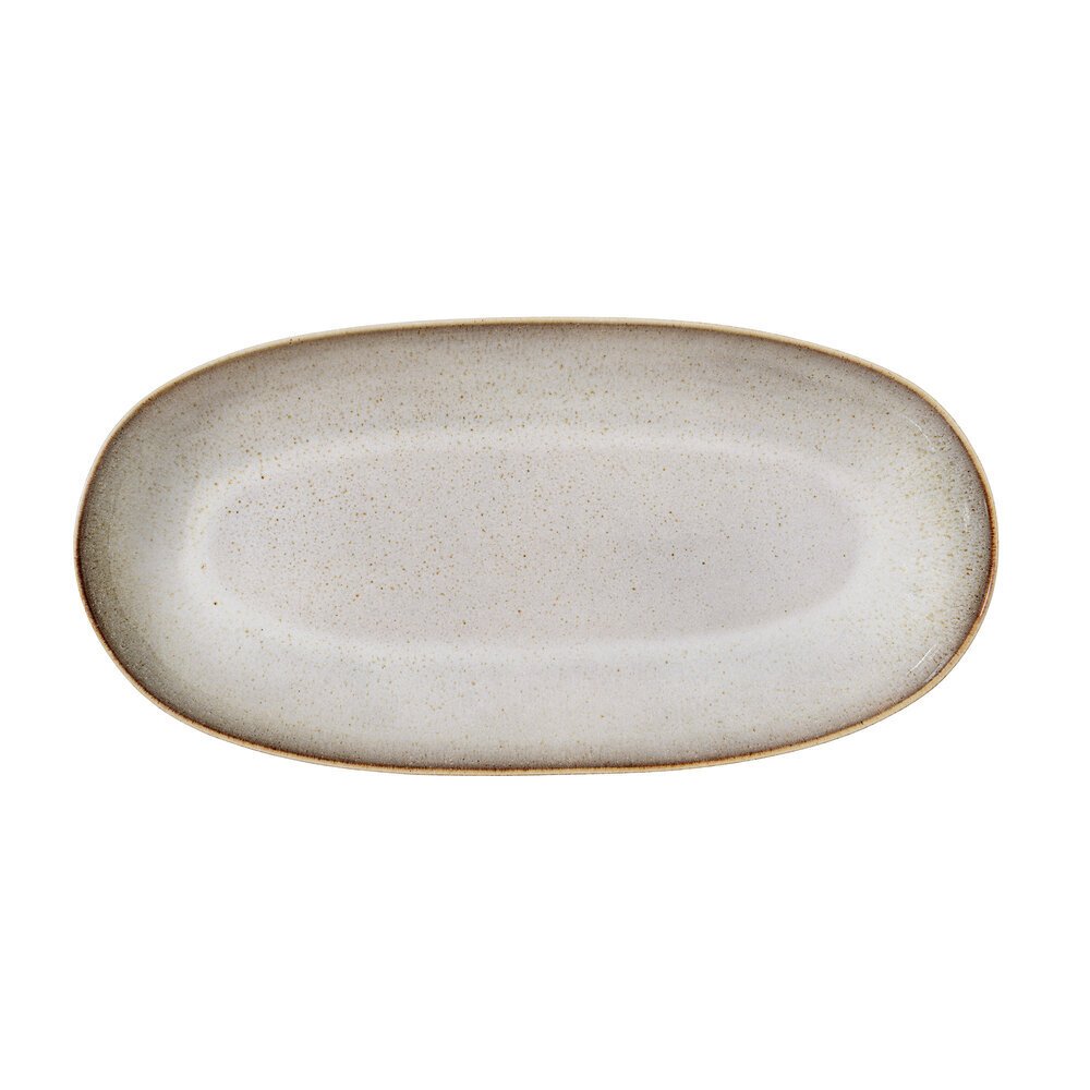 Servierplatte Sandrine, grau L42 x B21cm