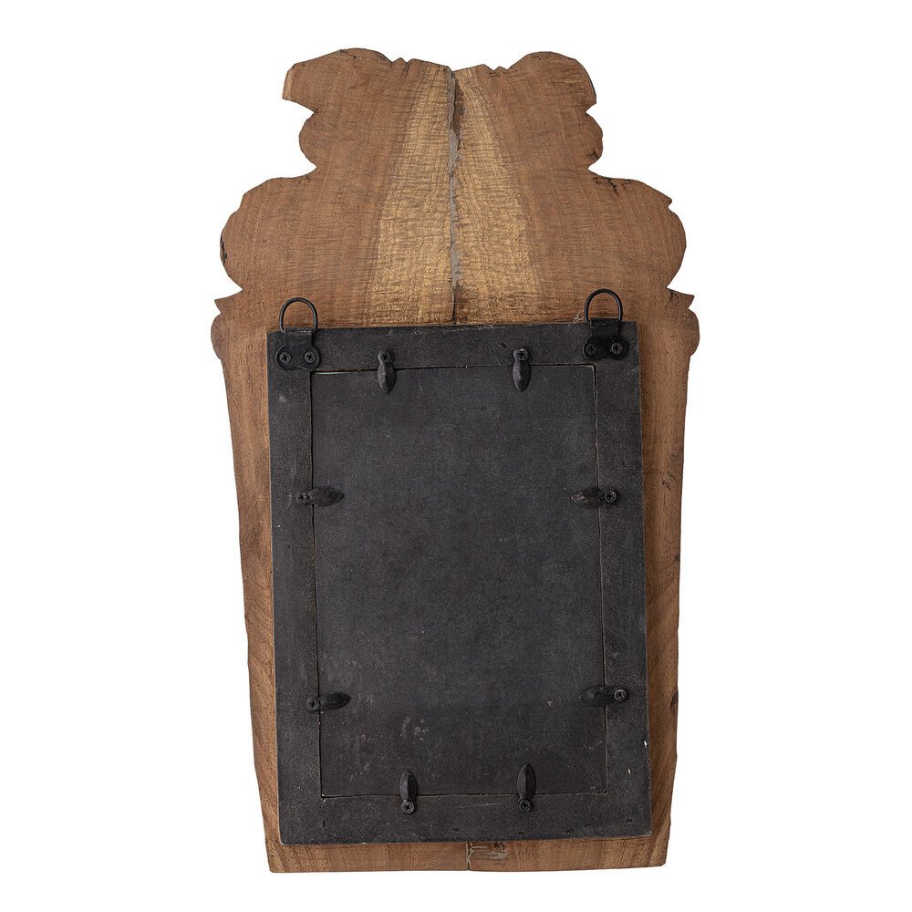 Spiegel Hoda aus recyceltem Holz, natur 