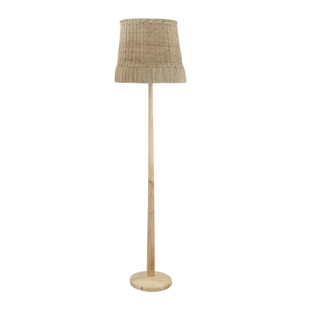Stehlampe Kakasi aus Rattan, natur 