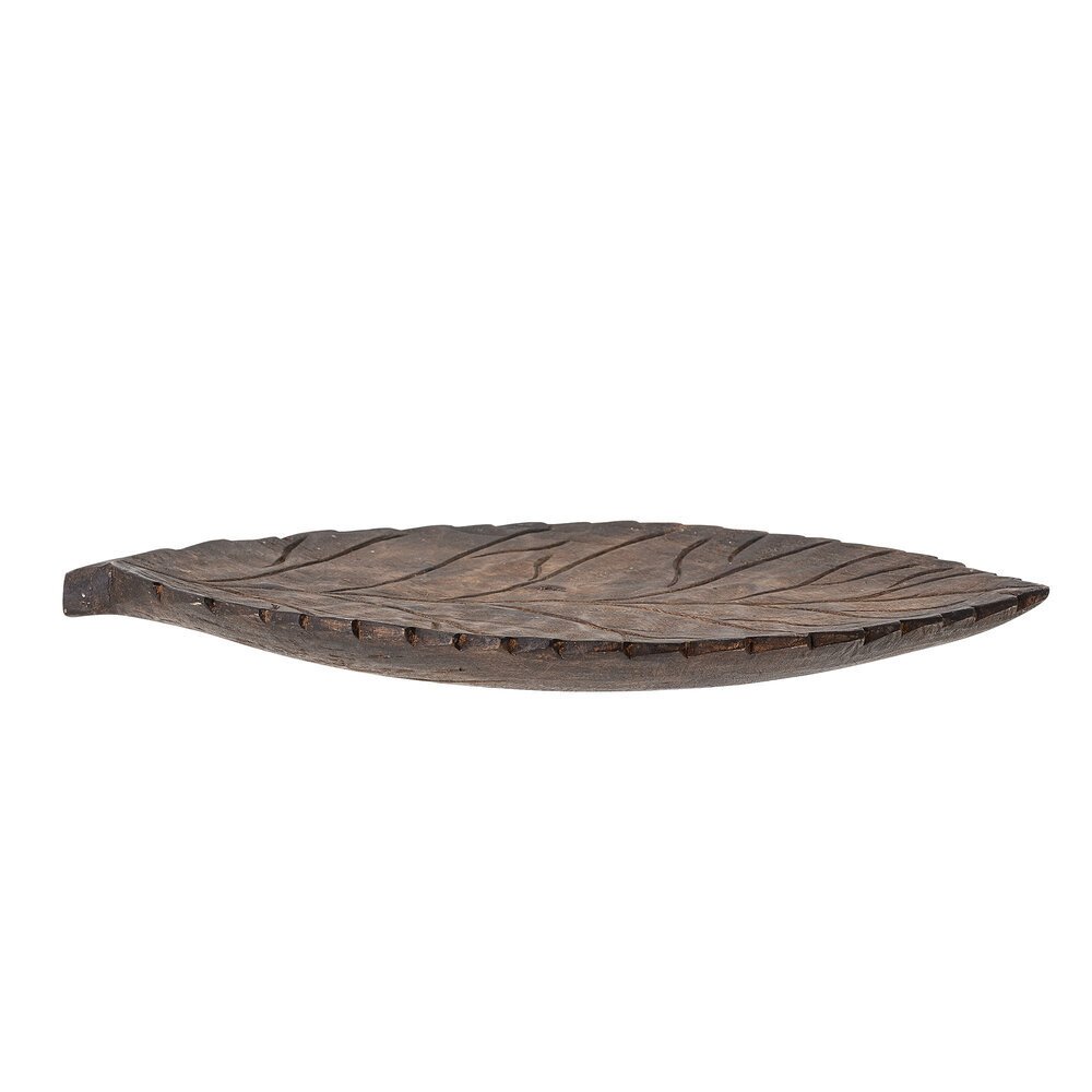 Tablett Adalie aus Mangoholz, braun 
