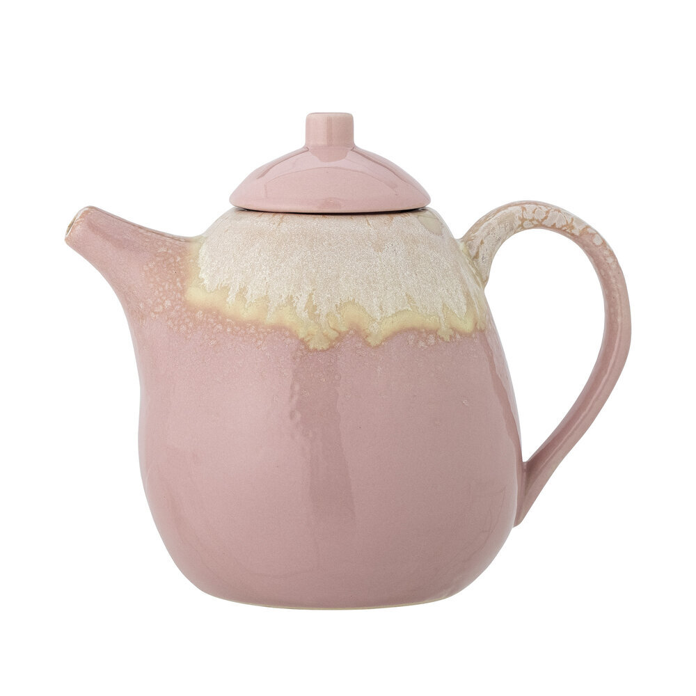 Teekanne Louisa in Rose aus Steingut, rose 