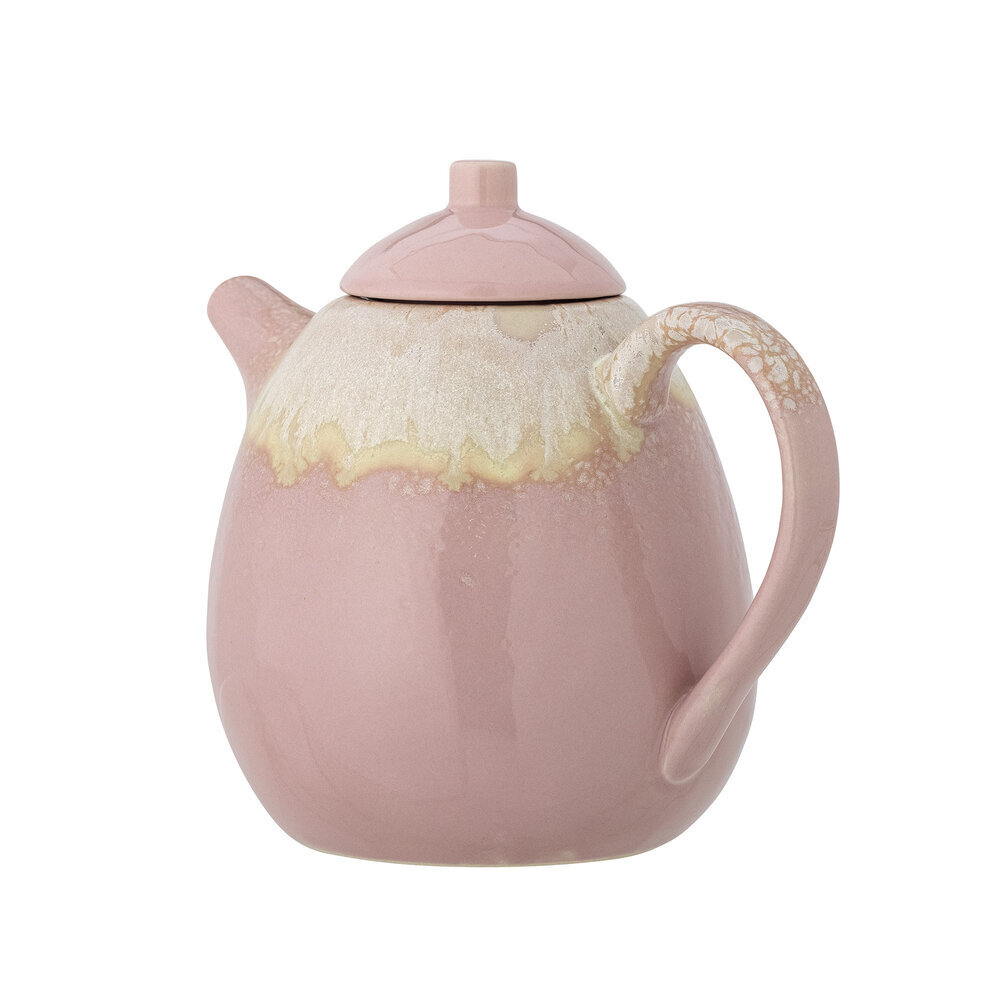 Teekanne Louisa in Rose aus Steingut, rose 