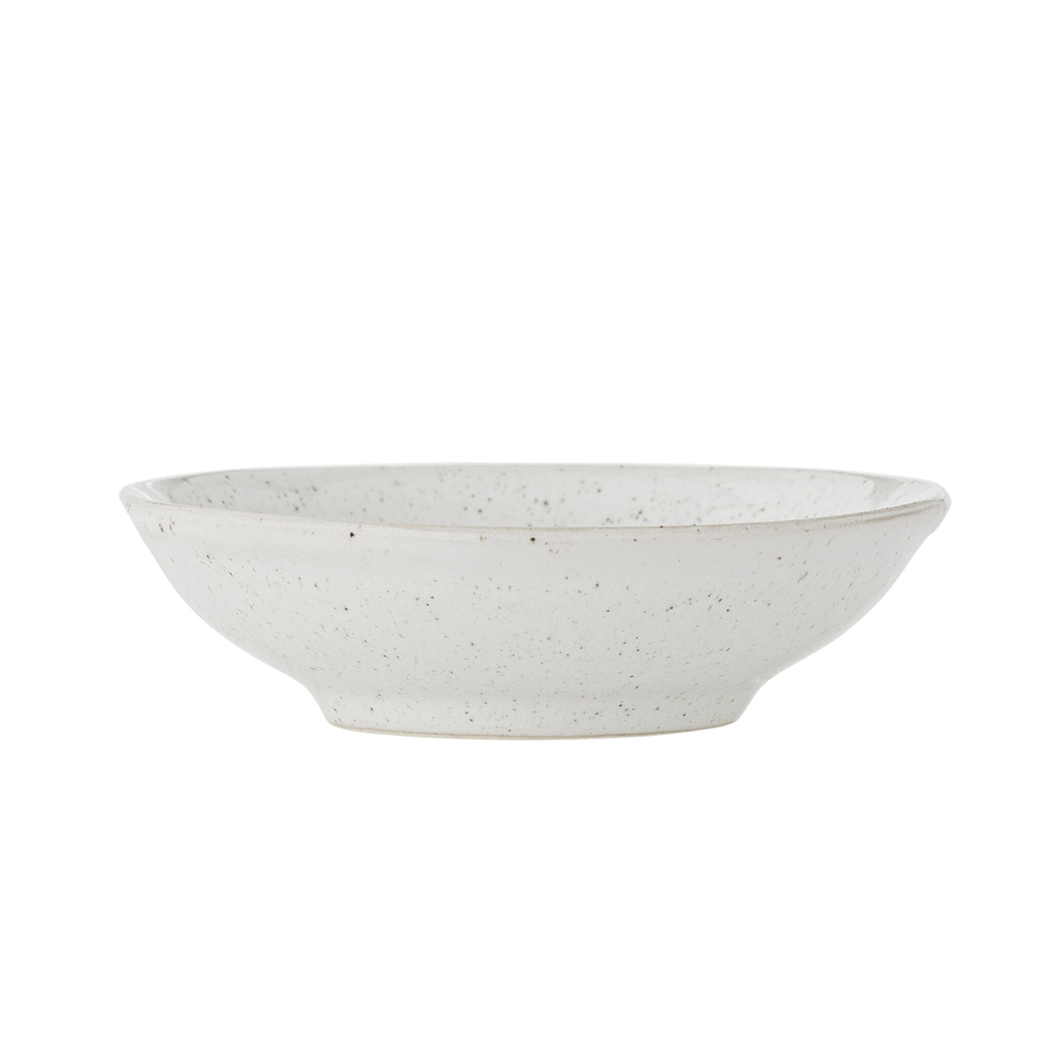 Teller aus Steingut Addison, weiss Ø 22xH3 cm