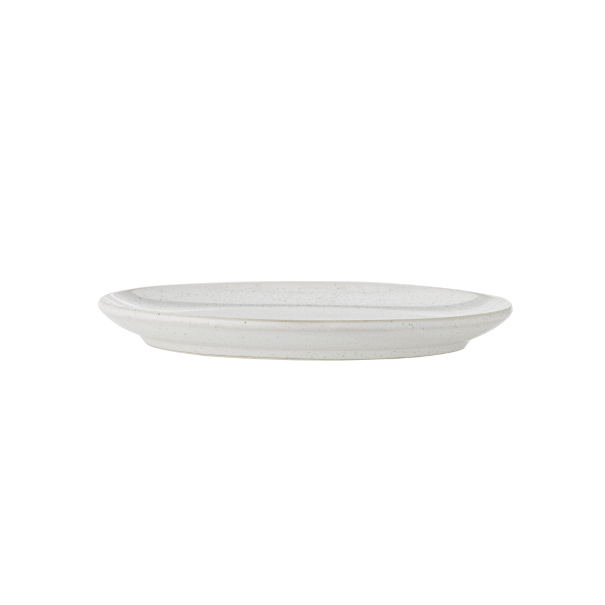 Teller aus Steingut Addison, weiss Ø 20xH2 cm