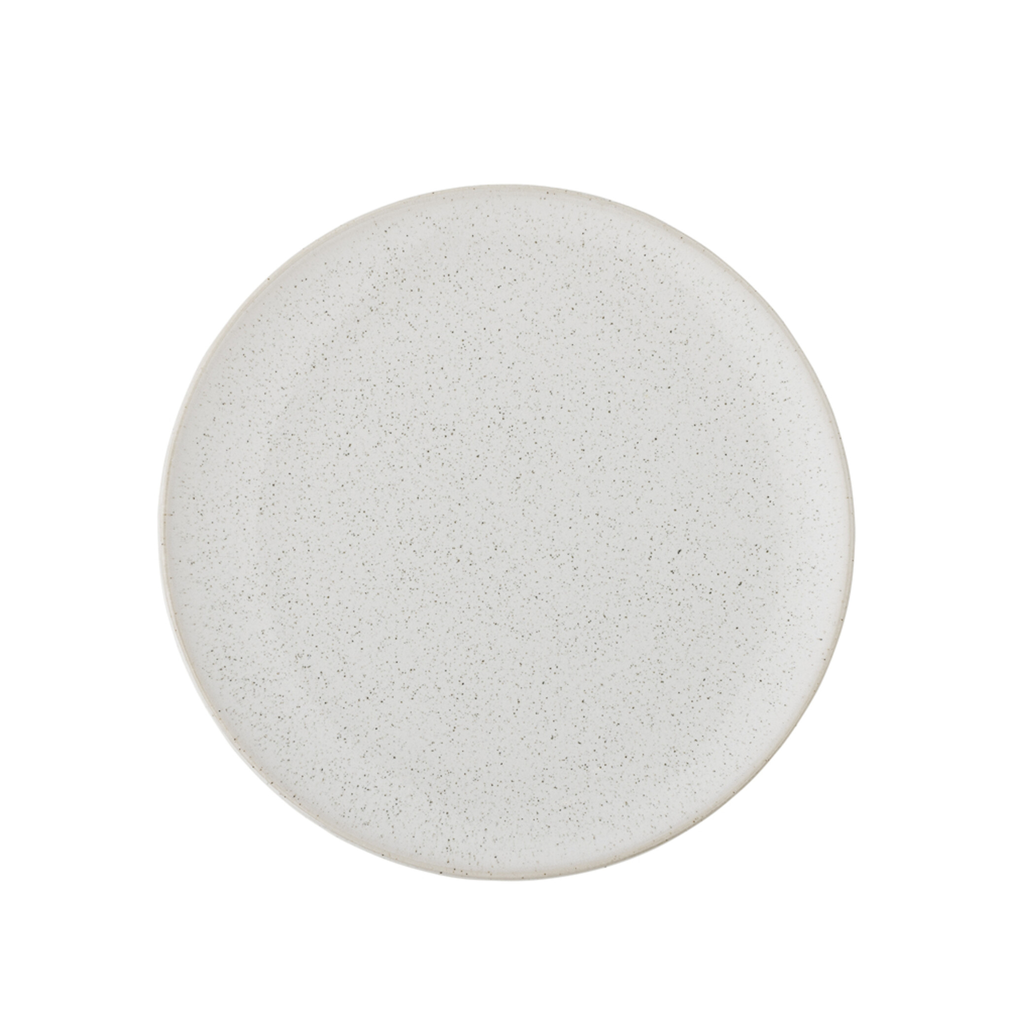 Teller aus Steingut Addison, weiss Ø 20xH2 cm