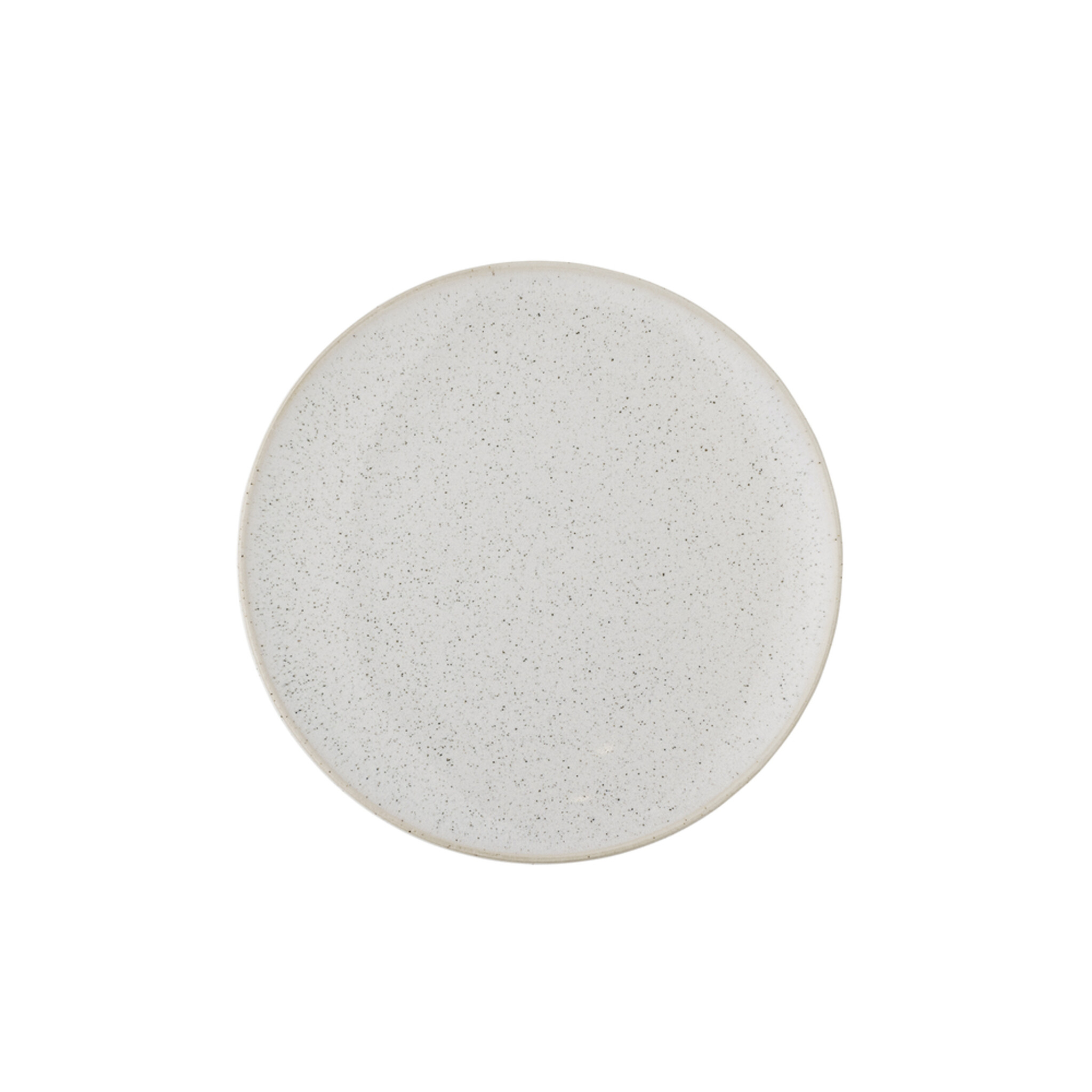 Teller aus Steingut Addison, weiss Ø 16xH1,5 cm