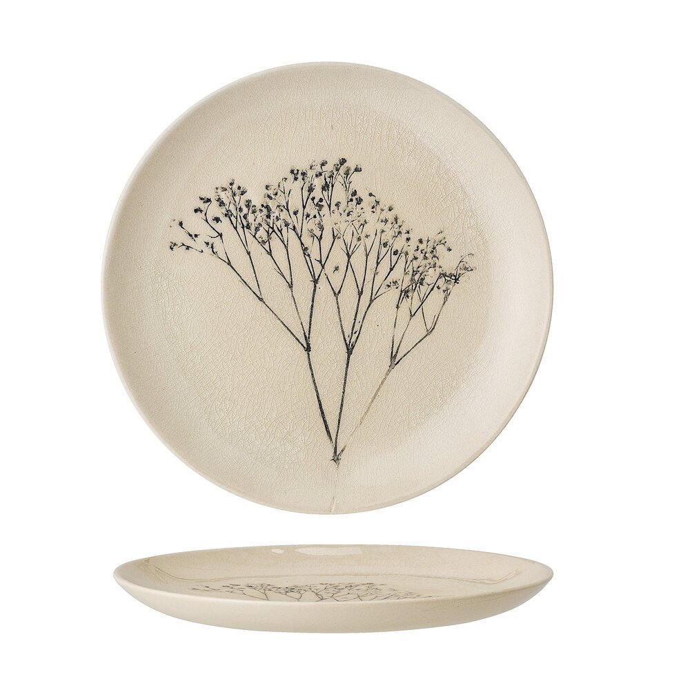 Teller Bea aus Steingut, natur Ø 22 cm