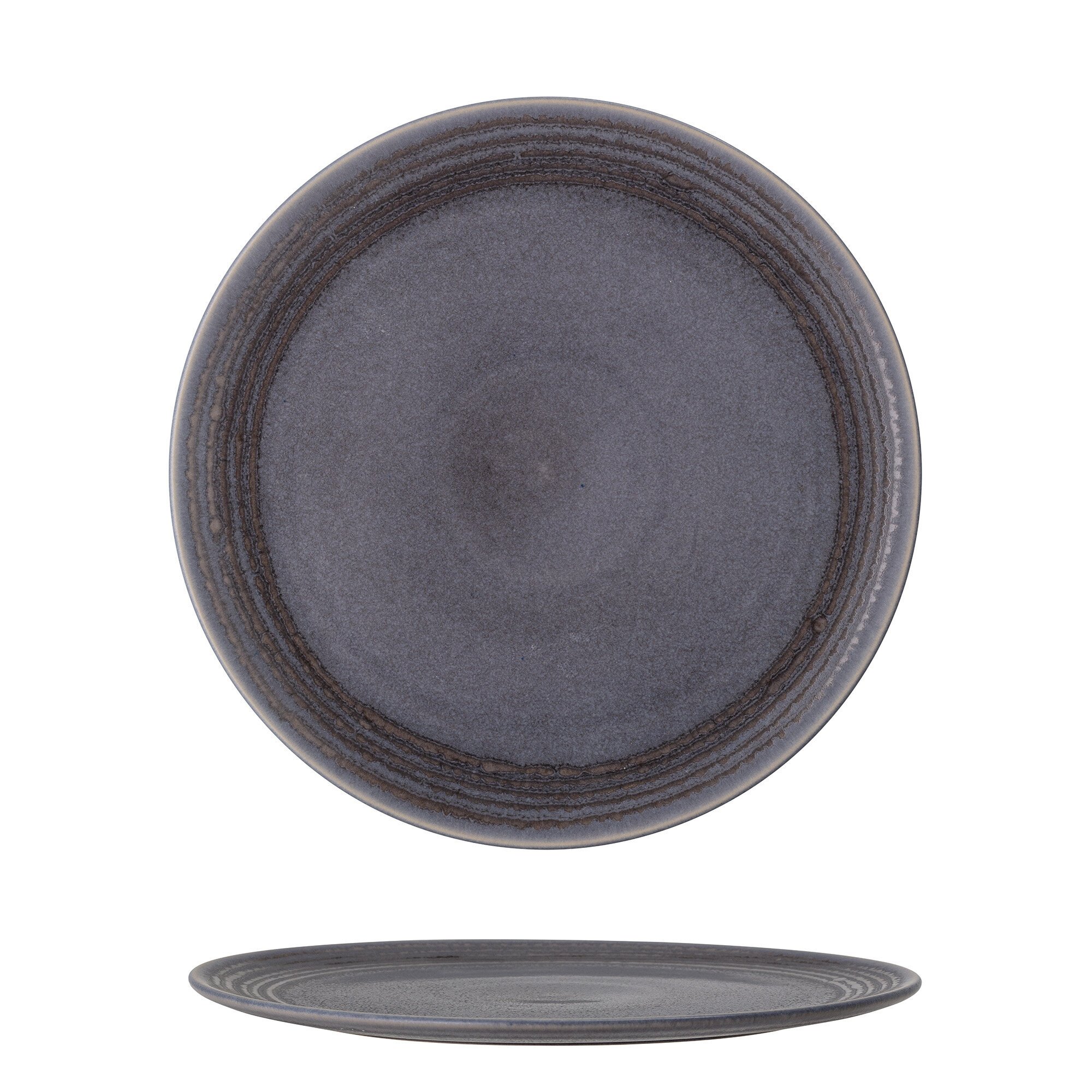 Teller Raben, grau Ø30cm