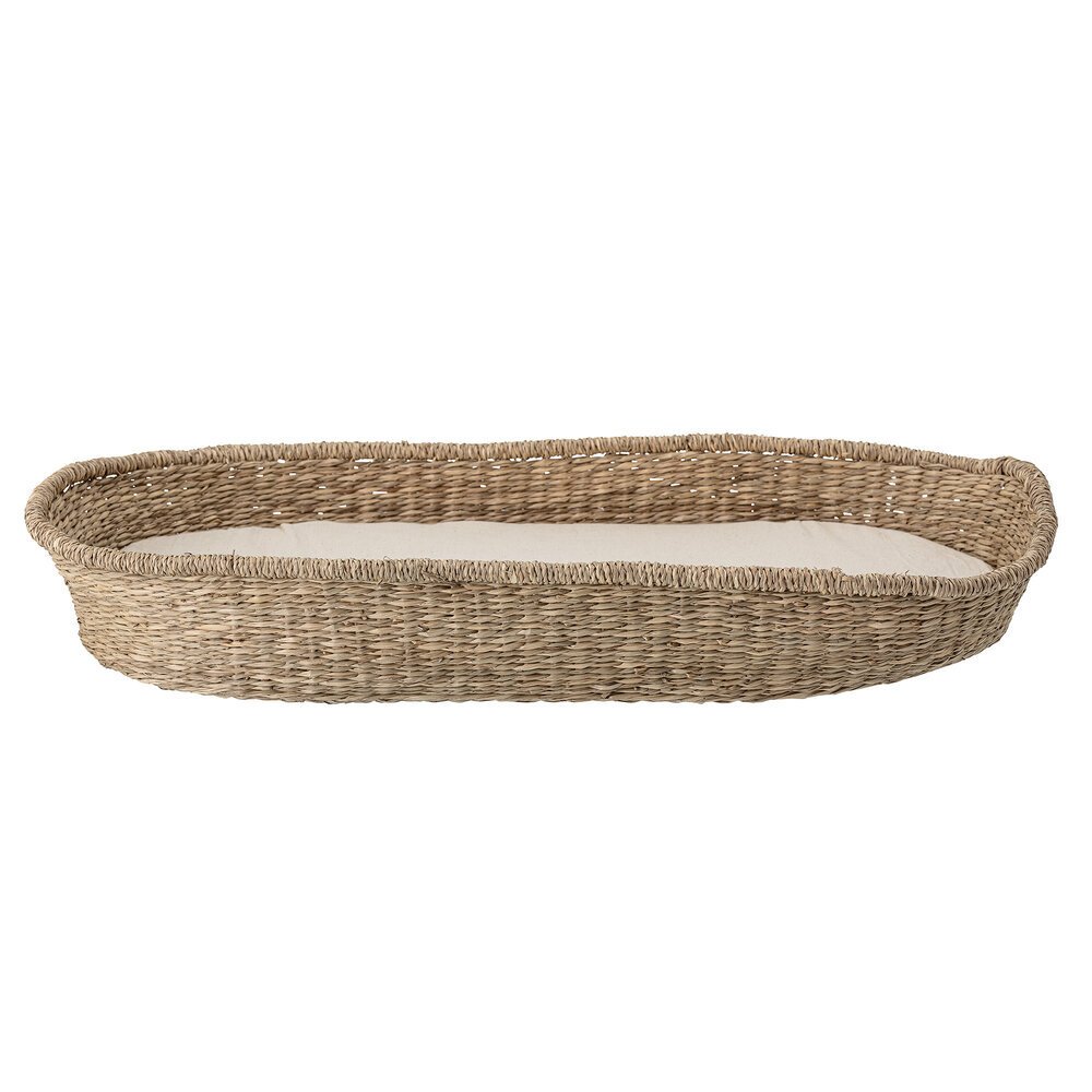 Wickelauflage Clemme Korb, natur 