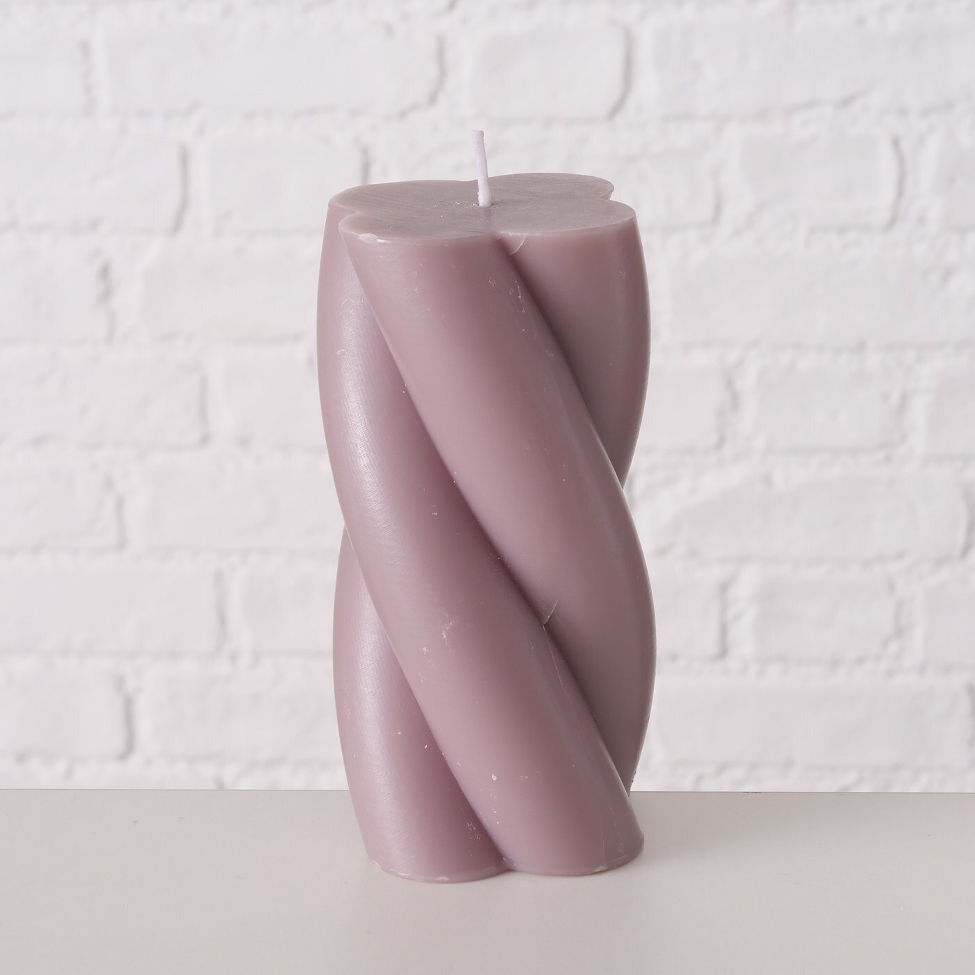 3er Set Kerze in Sonderformen, diverse Twist