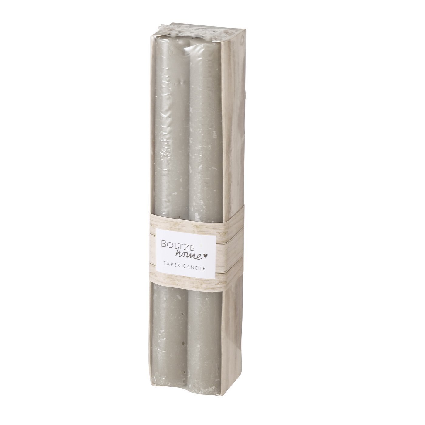 4er Set Stabkerze Melia, taupe 