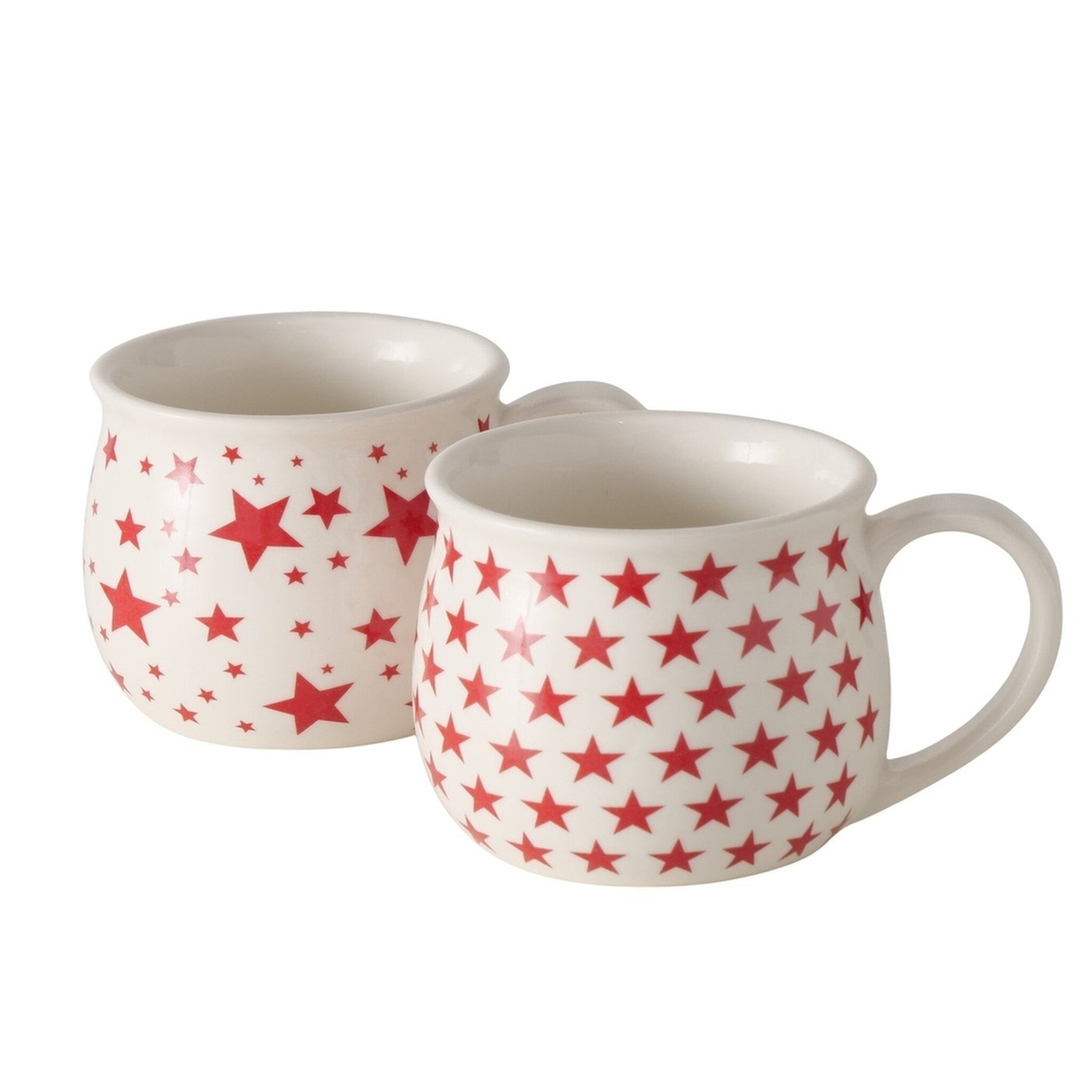 Boltze Becher Strella Weihnachten, 2er Set