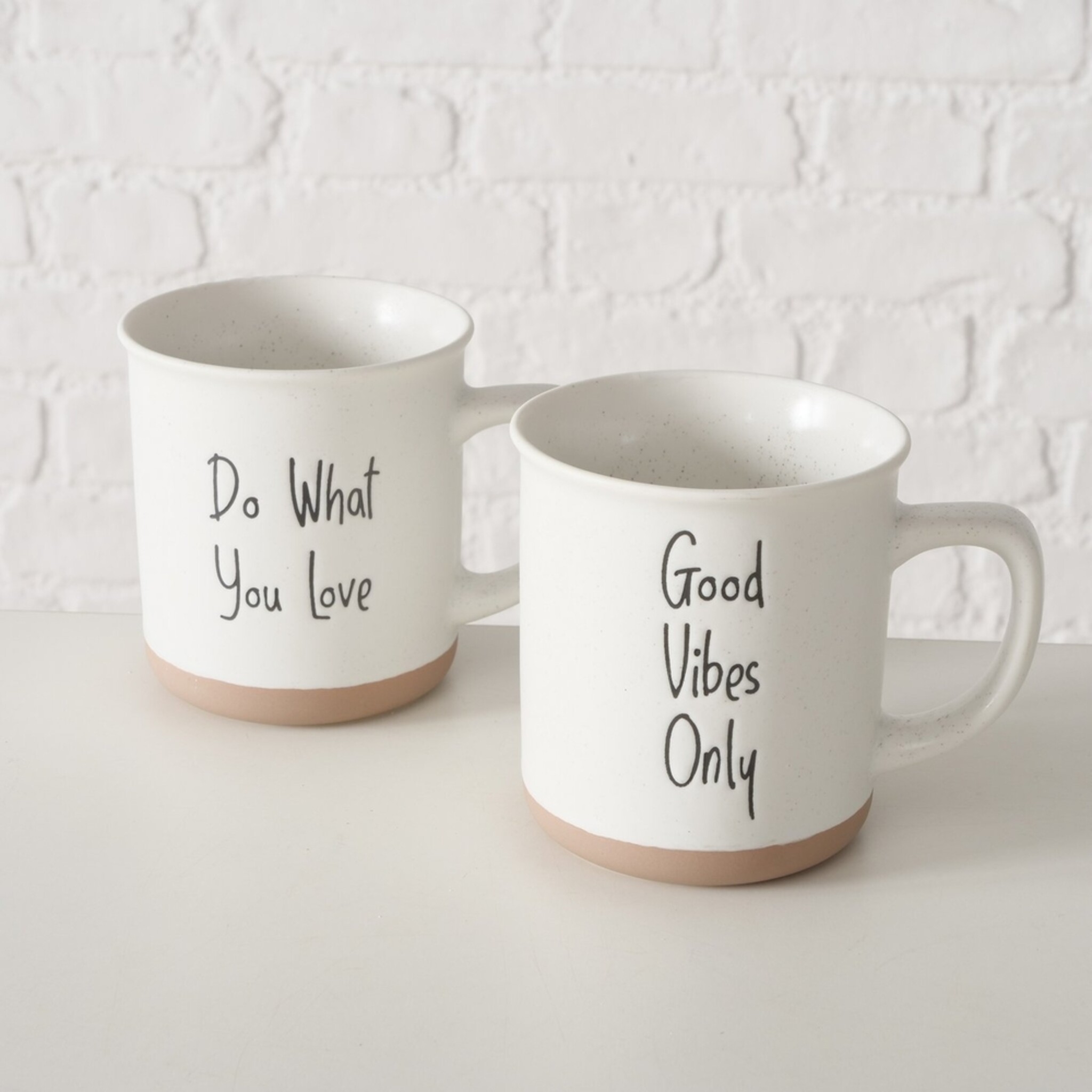 Becher Vibo 2er Set, creme 