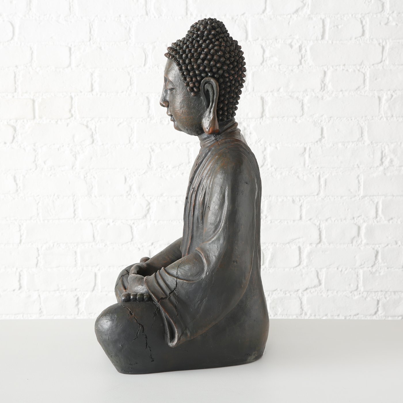 Buddha Figur, braun 
