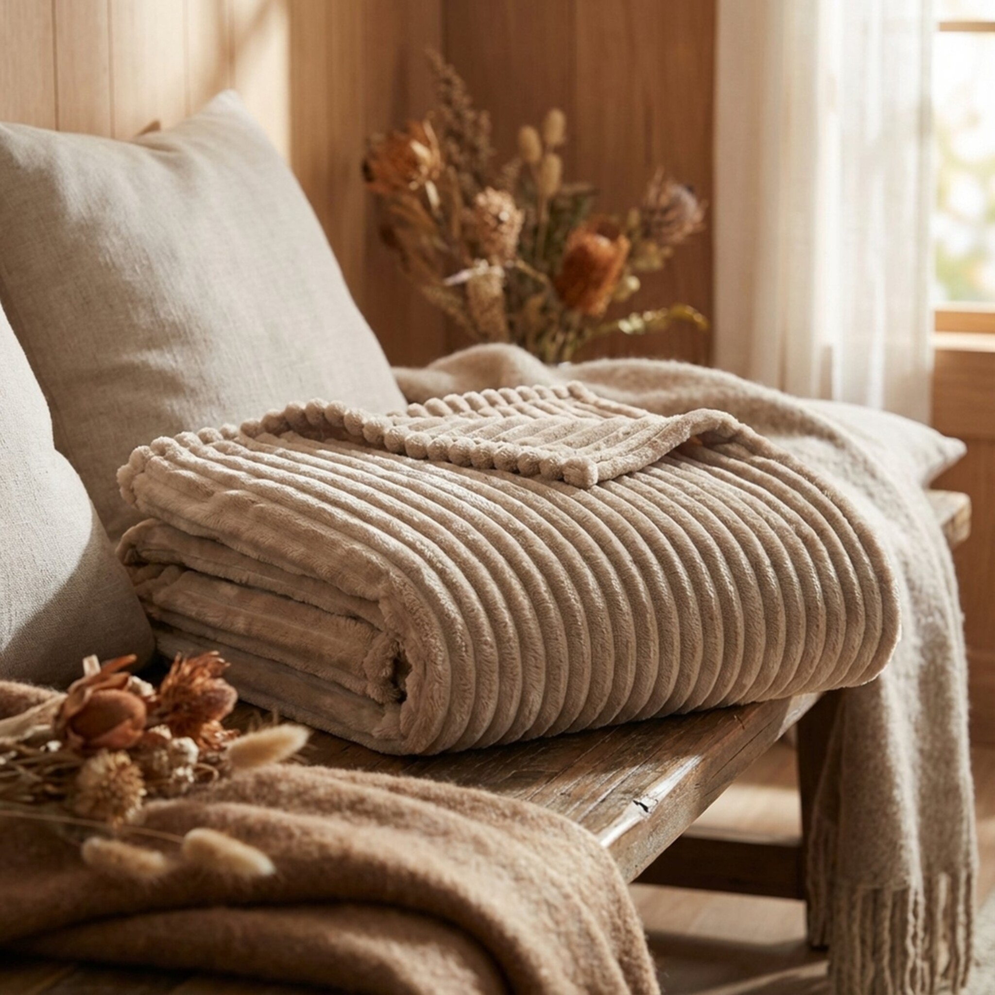 Decke Hygge, beige 