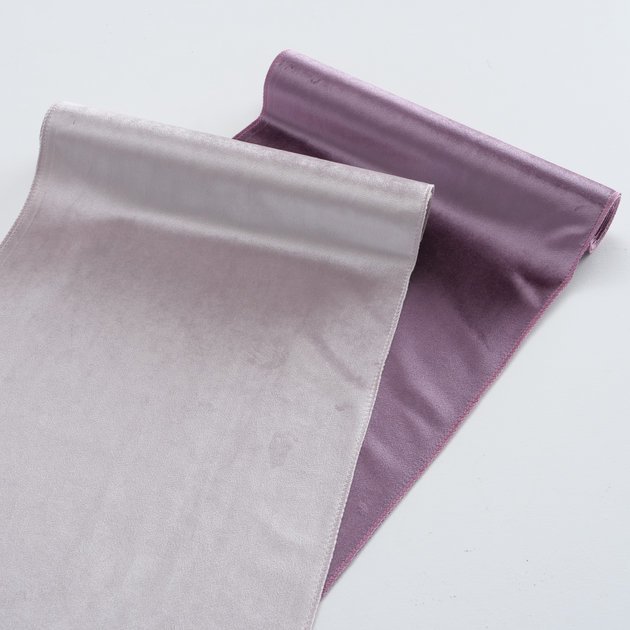 Dekostoff Velvet 2er Set violett, violett 