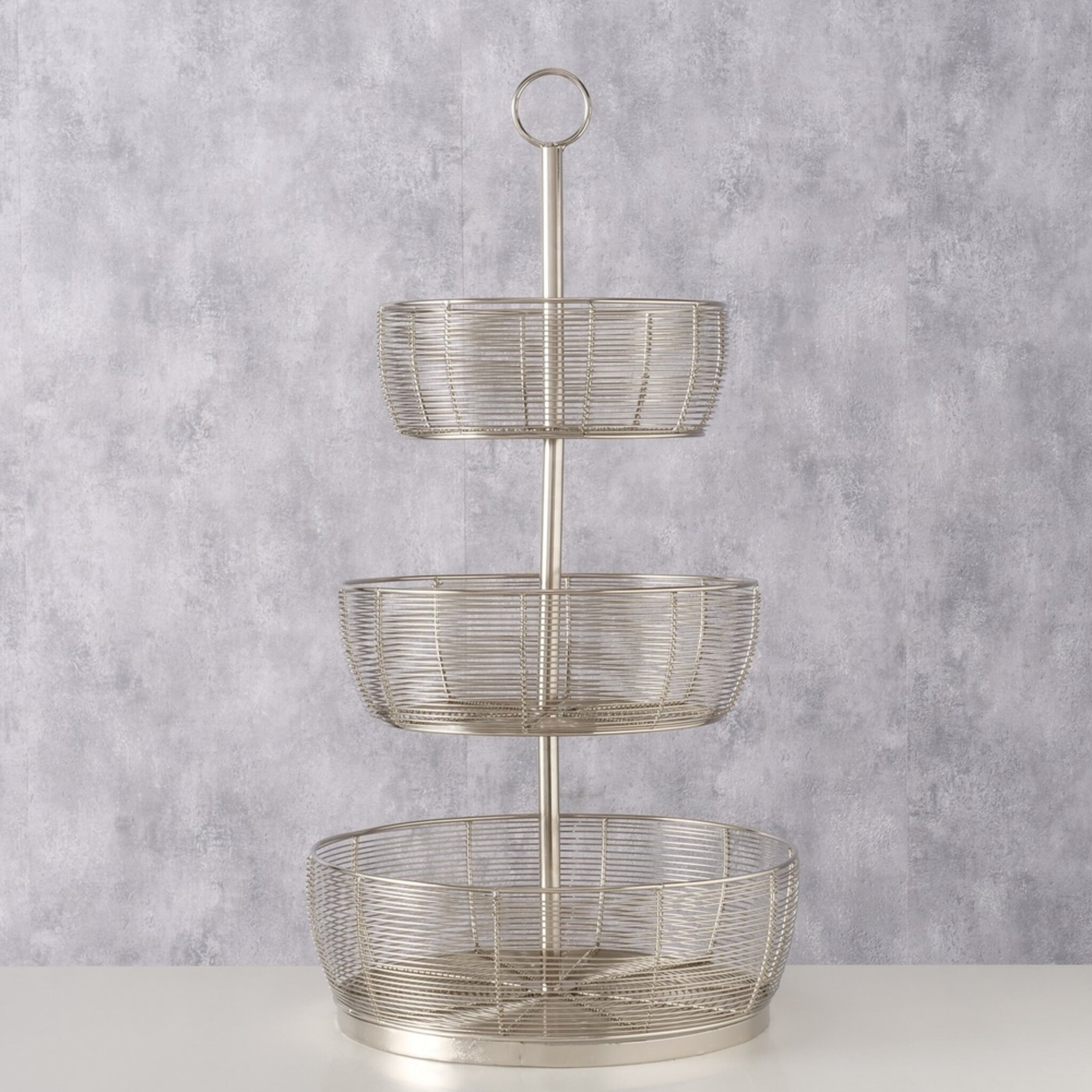 Etagere Enrico, silber 