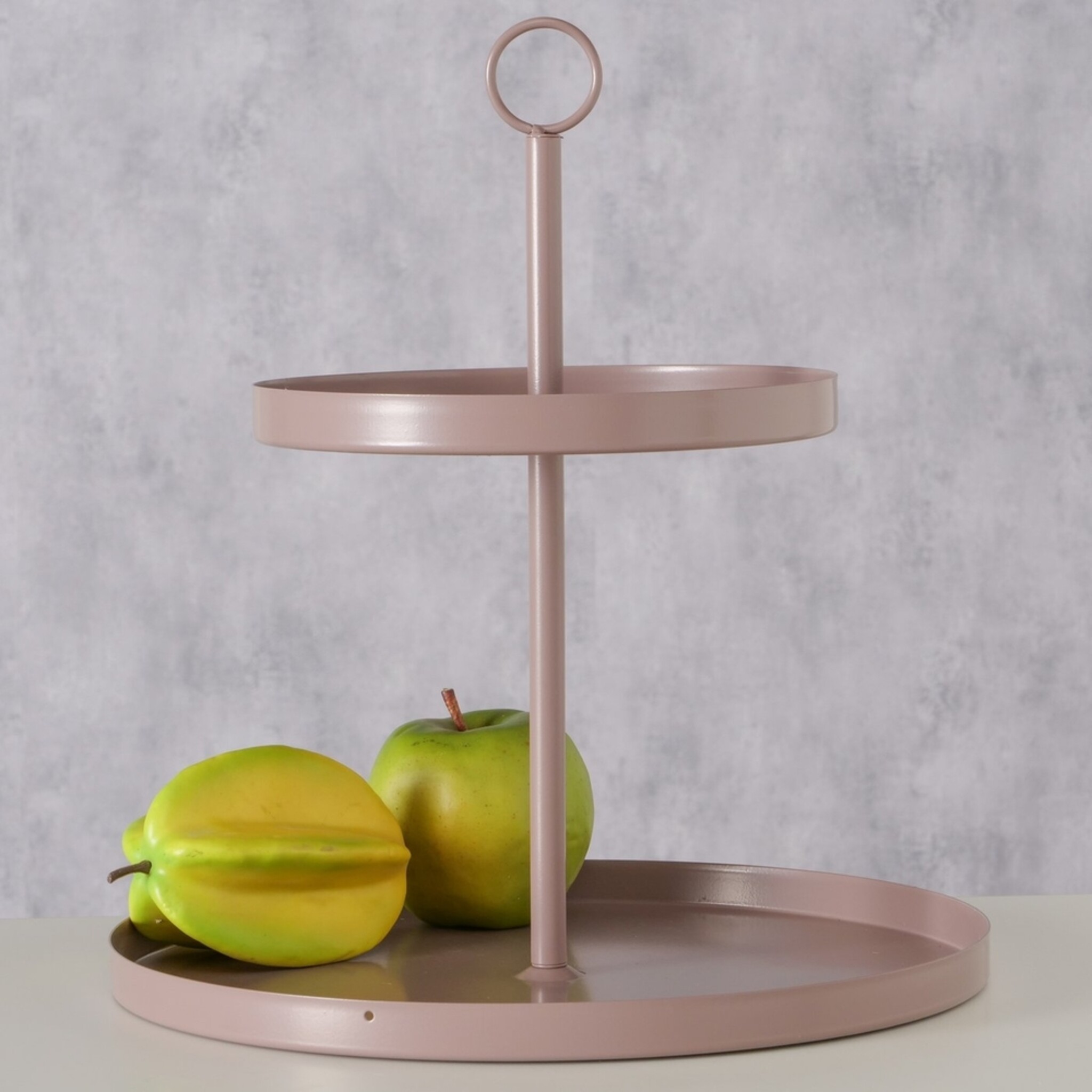 Etagere Samina aus Metall, braun 