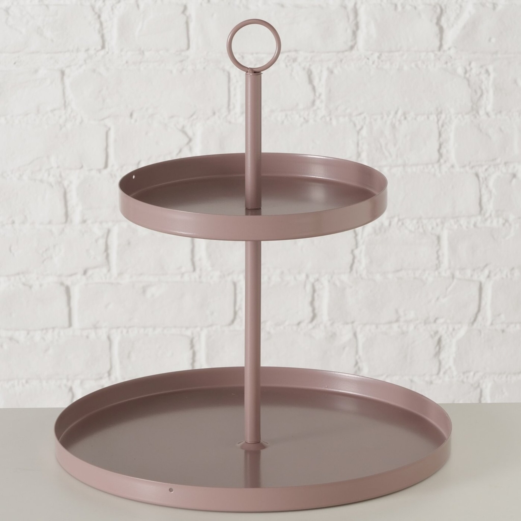 Etagere Samina aus Metall, braun 