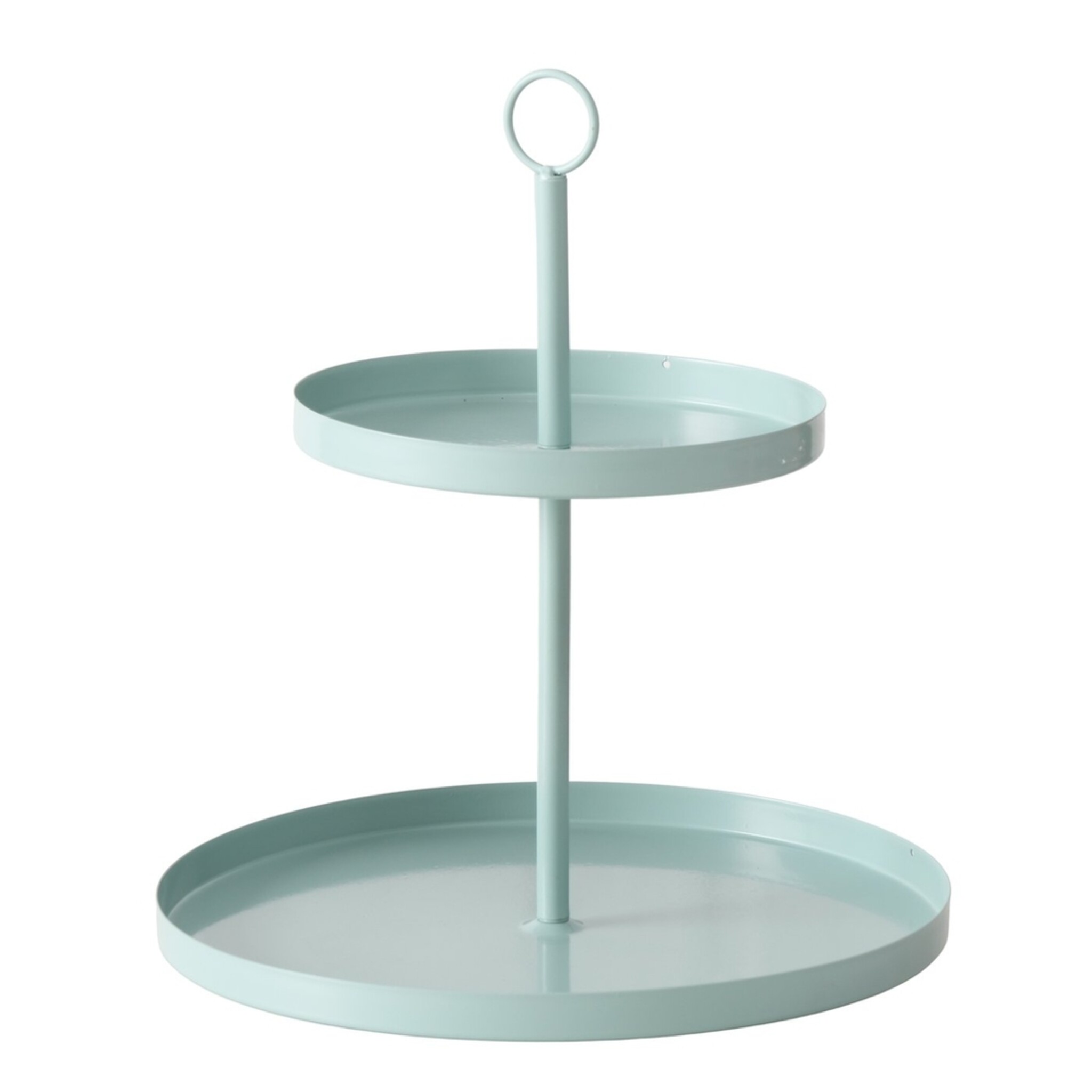 Etagere Samina aus Metall, türkis 