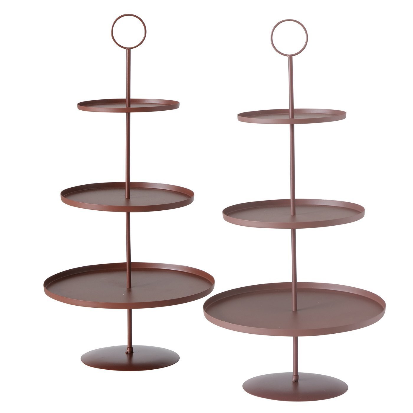Etagere Samona, braun-rosa 