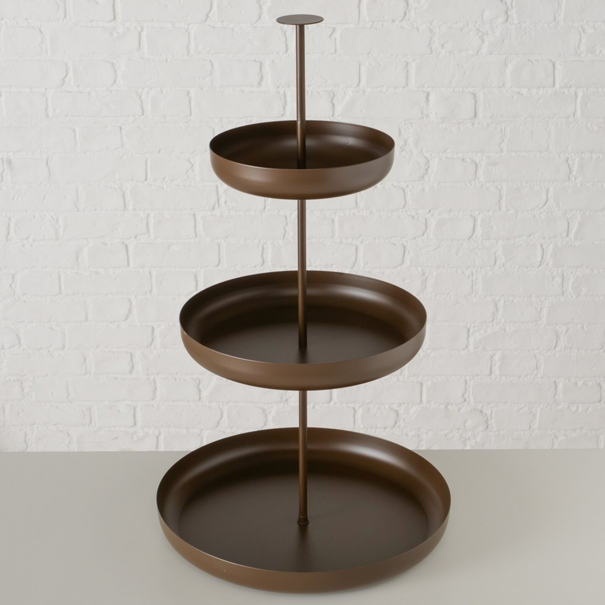 Etagere Sidan, dunkelbraun 