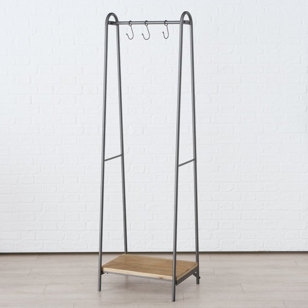 Garderobe Cancun, grau 55 x 43 x 180 cm
