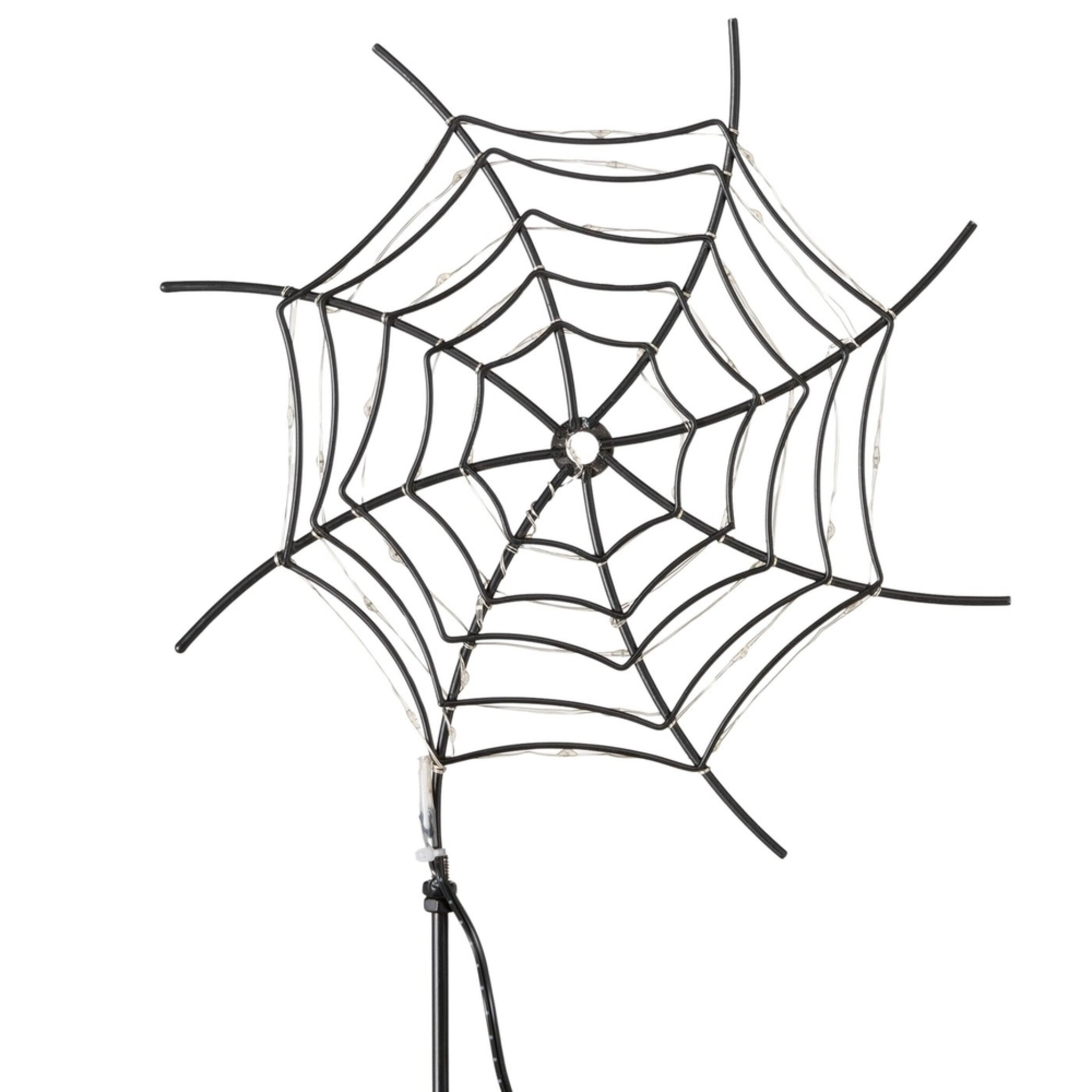 Gartenstab Netalia Halloween LED, schwarz 