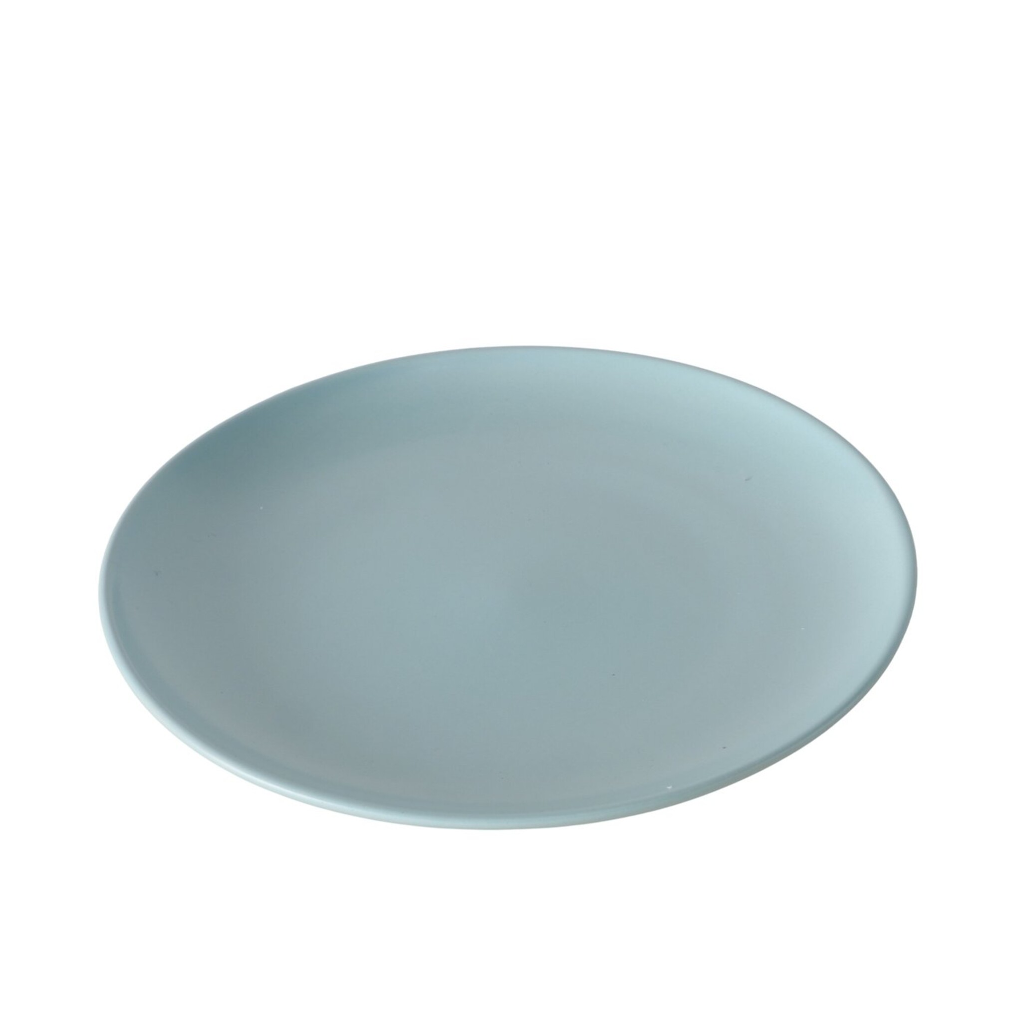 Keramik Teller Pastell, Hellblau 