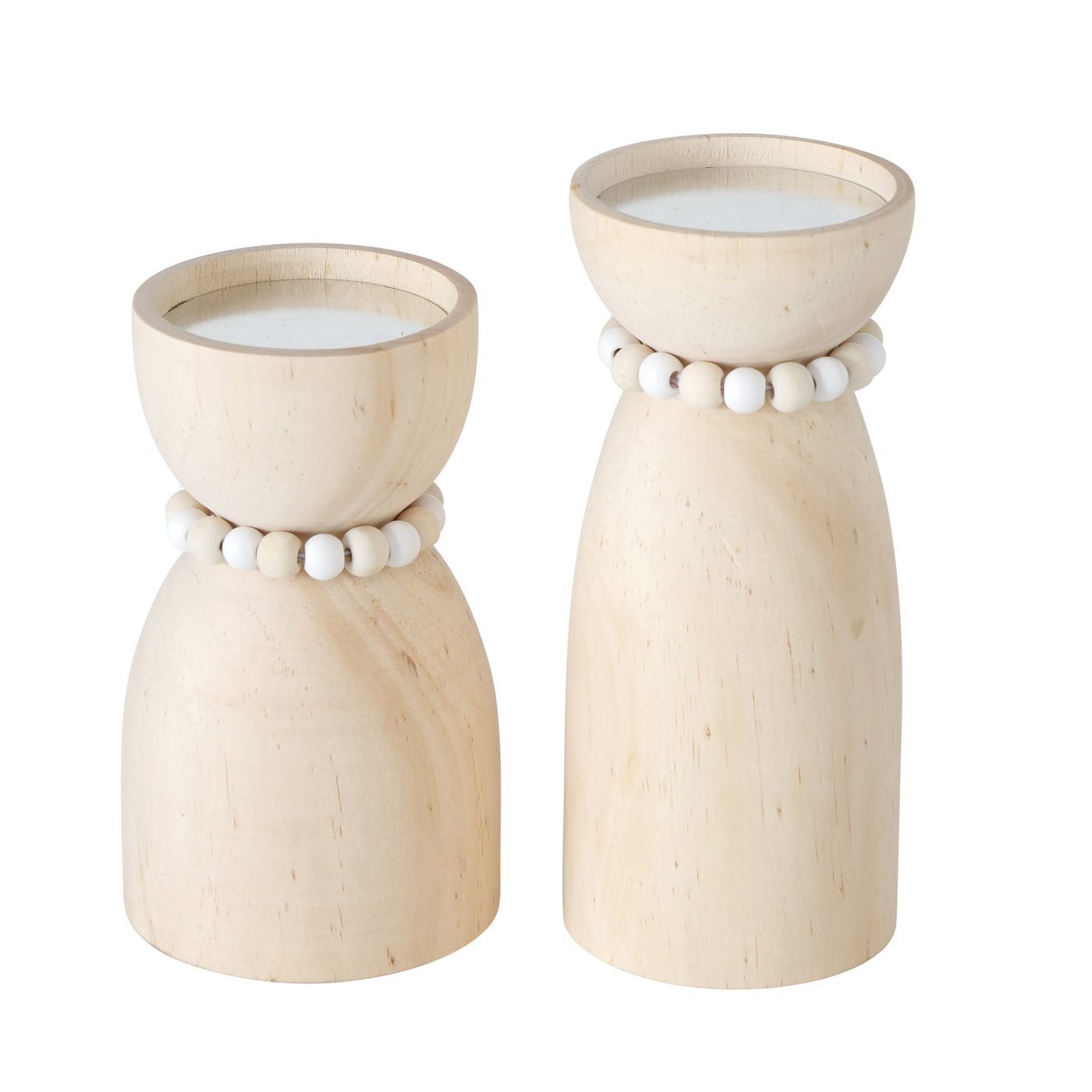 Kerzenhalter Kianos 2er-Set, natur 
