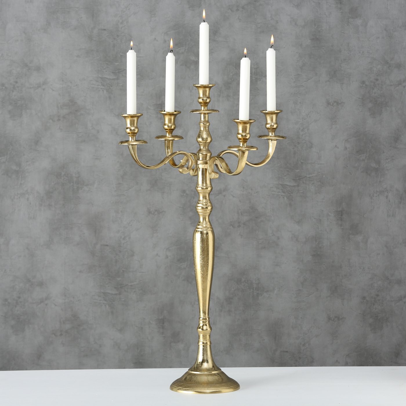 Kerzenhalter Victoria gold, gold H77 x Ø45 cm