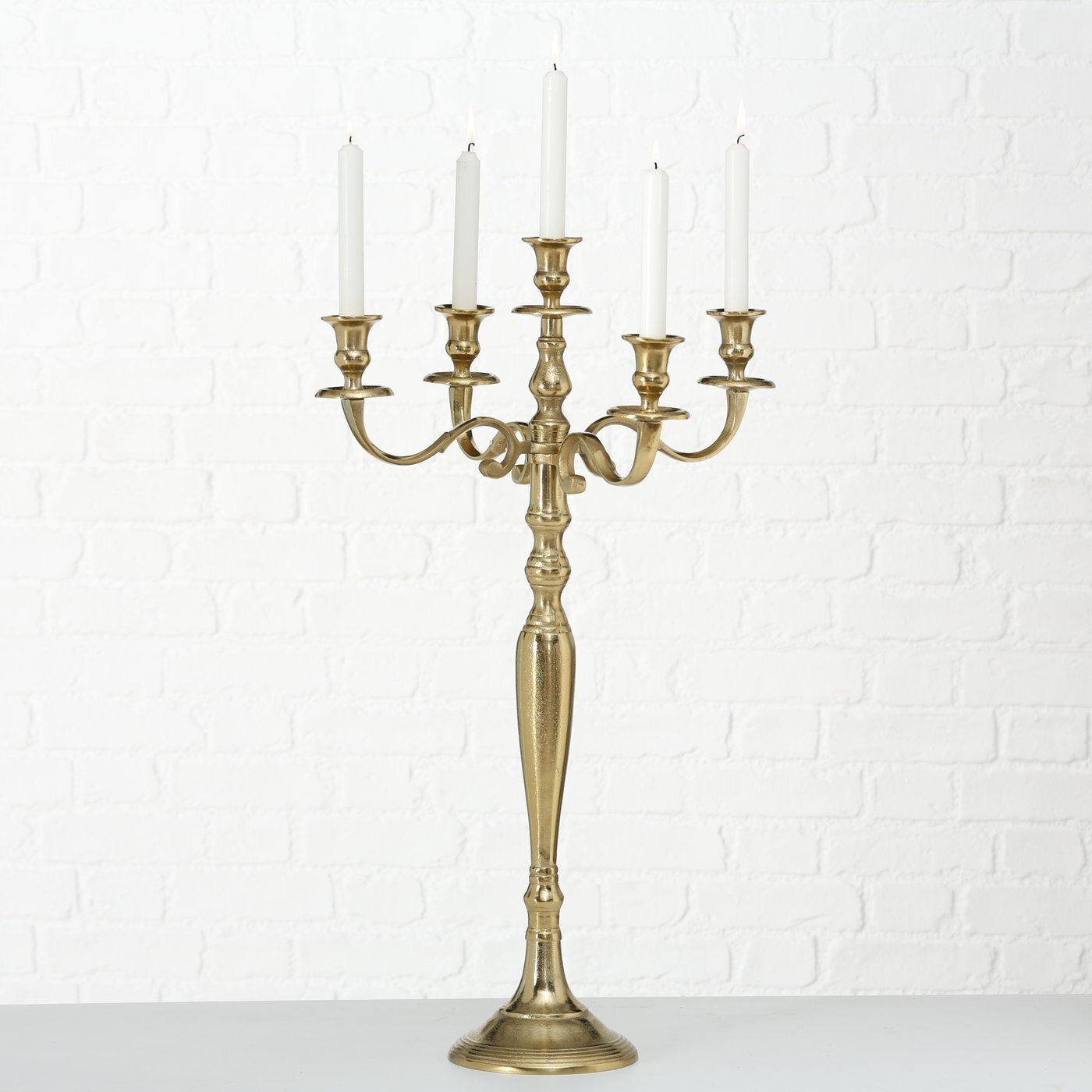 Kerzenhalter Victoria gold, gold H77 x Ø45 cm