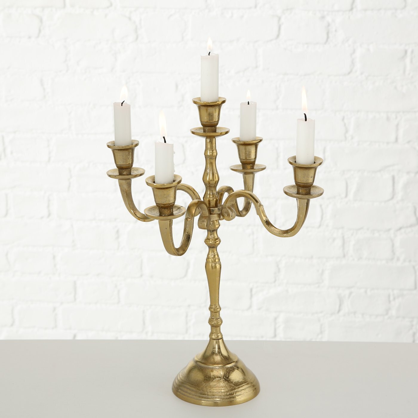 Kerzenhalter Victoria gold, gold H40 x Ø30 cm