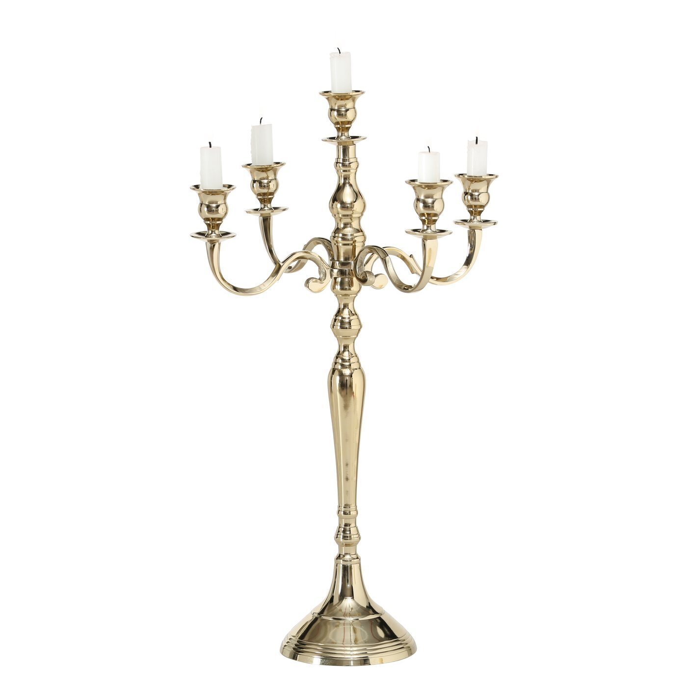 Kerzenhalter Victoria gold, gold H63 x Ø37 cm